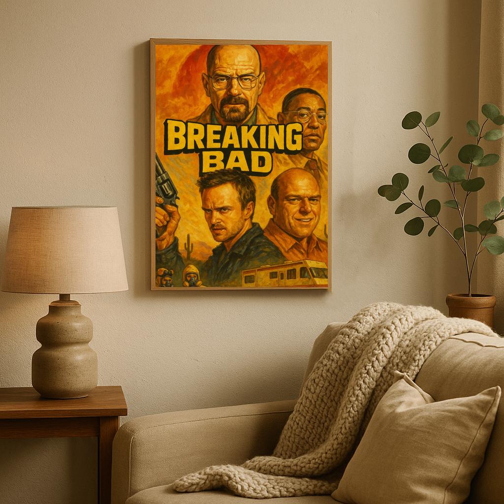 Breaking Bad Art Text poster sfeerbeeld 2