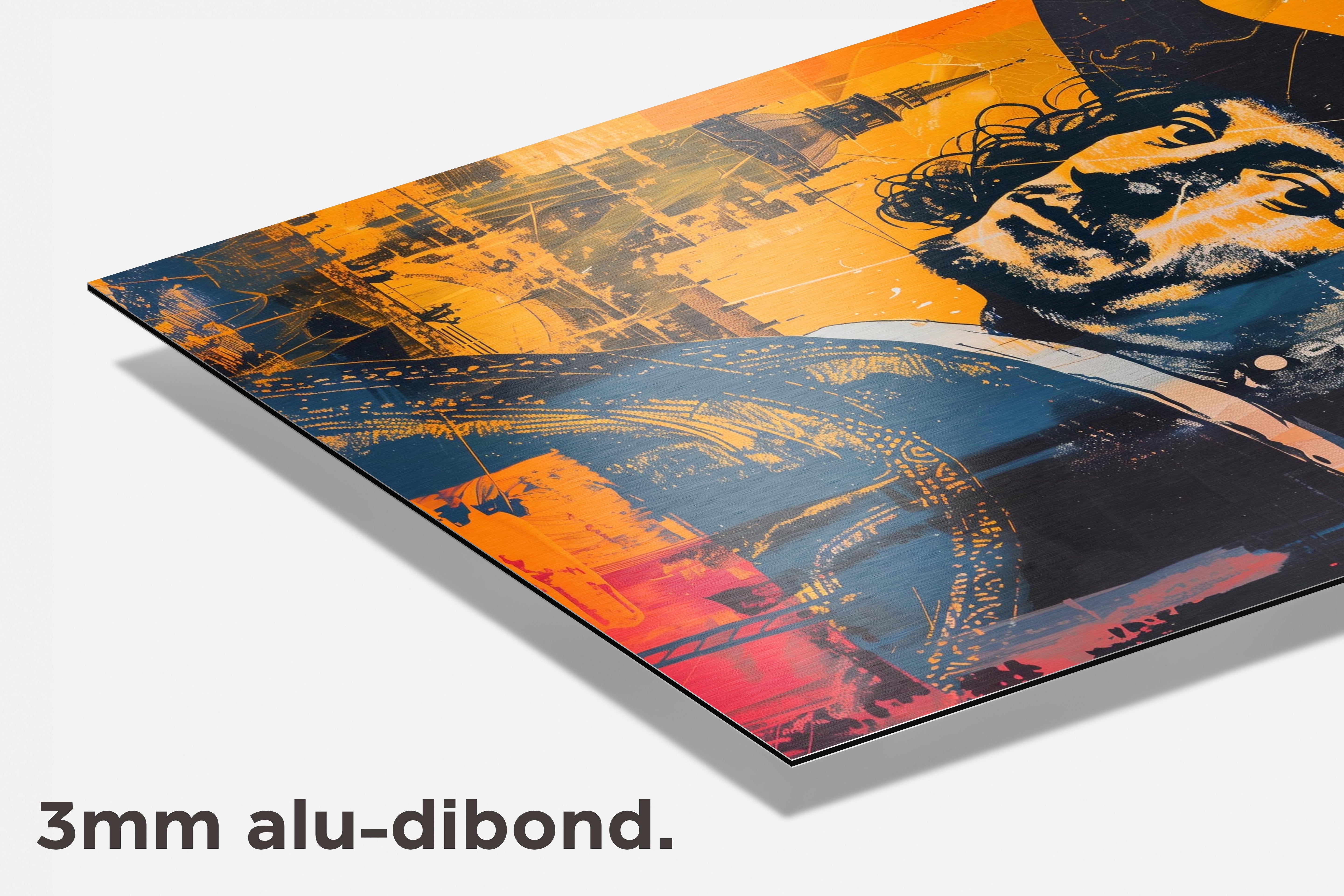 Rembrandt Stijl dibond detail