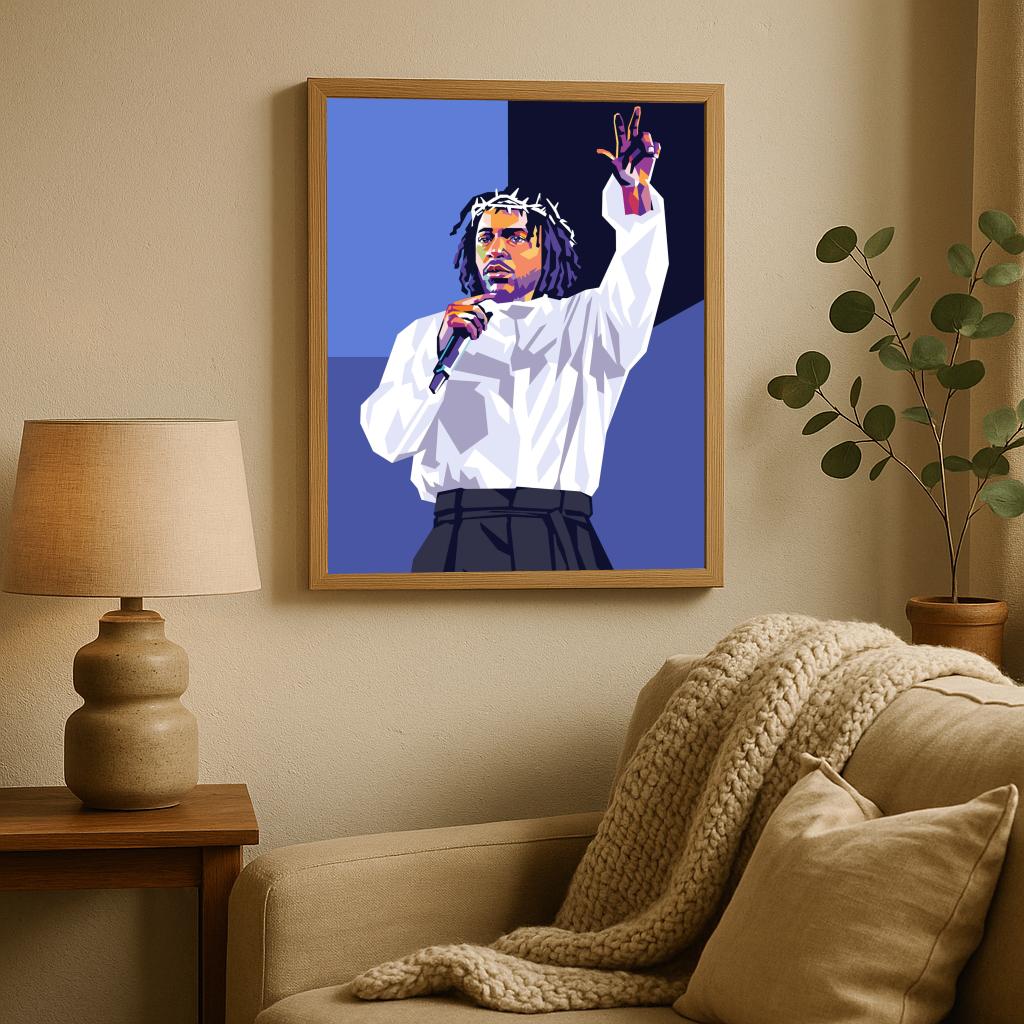 Kendrick Lamar poster sfeerbeeld 2