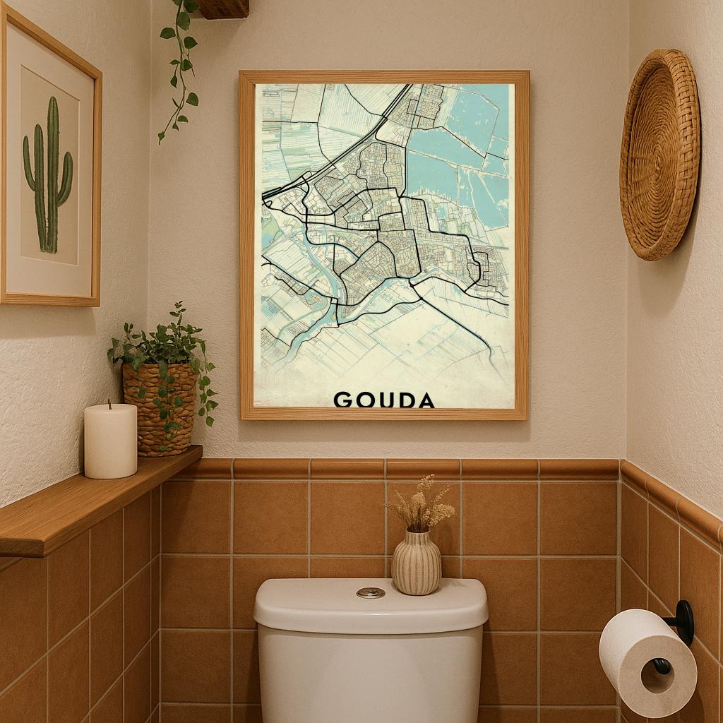 Gouda Vintage poster sfeerbeeld 3