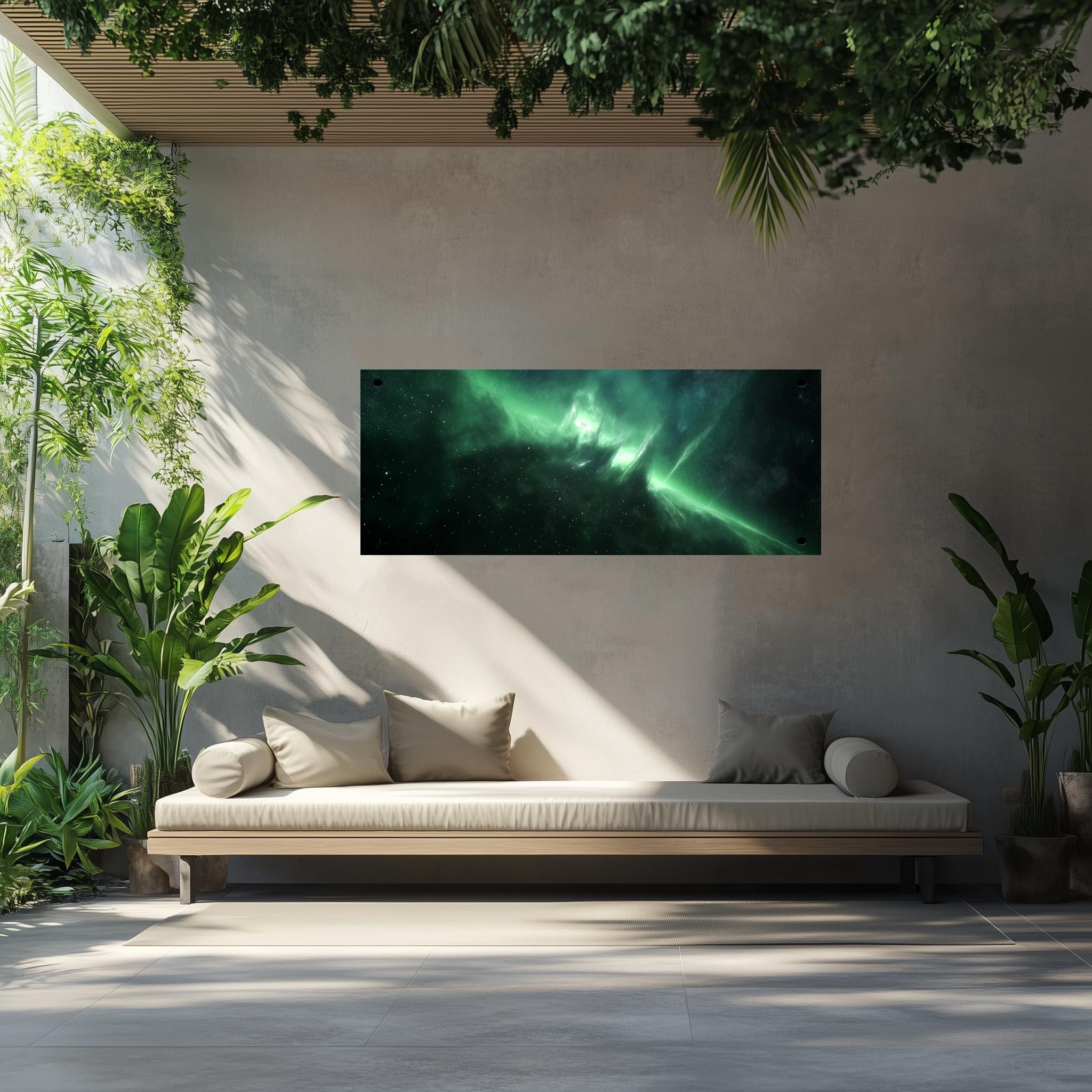 Tuinposter Noorderlicht sfeerbeeld 4