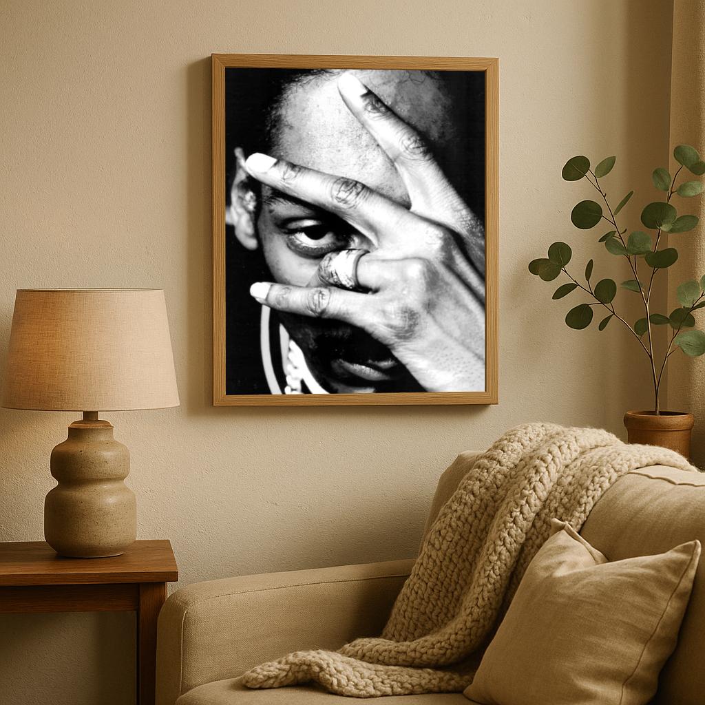 Snoop Dogg B&W poster sfeerbeeld 2