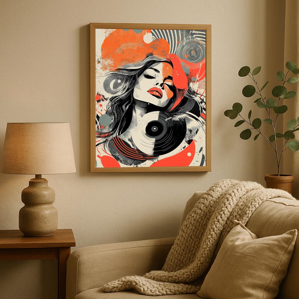 Woman Abstract poster sfeerbeeld 1