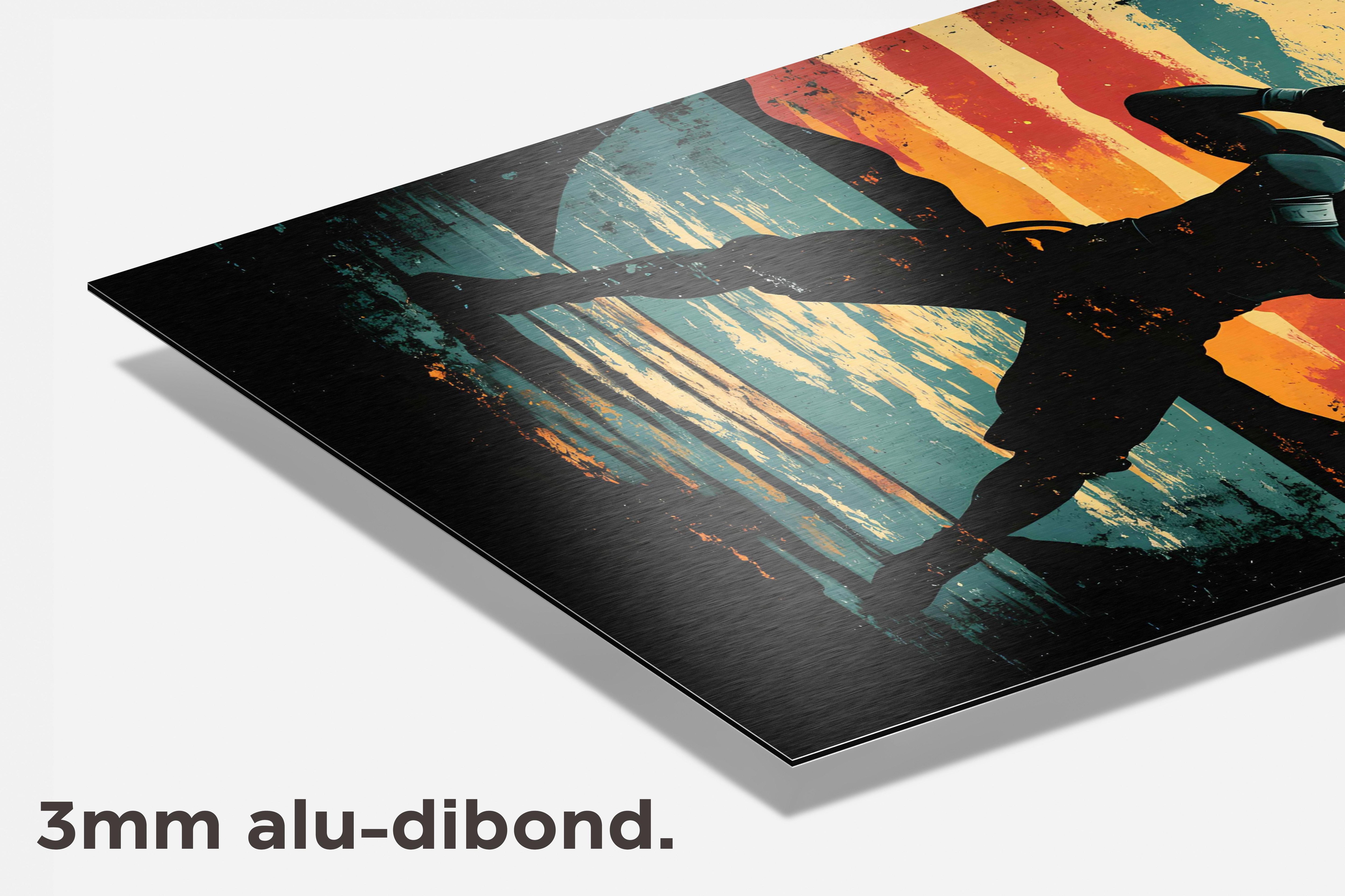Bokser dibond detail