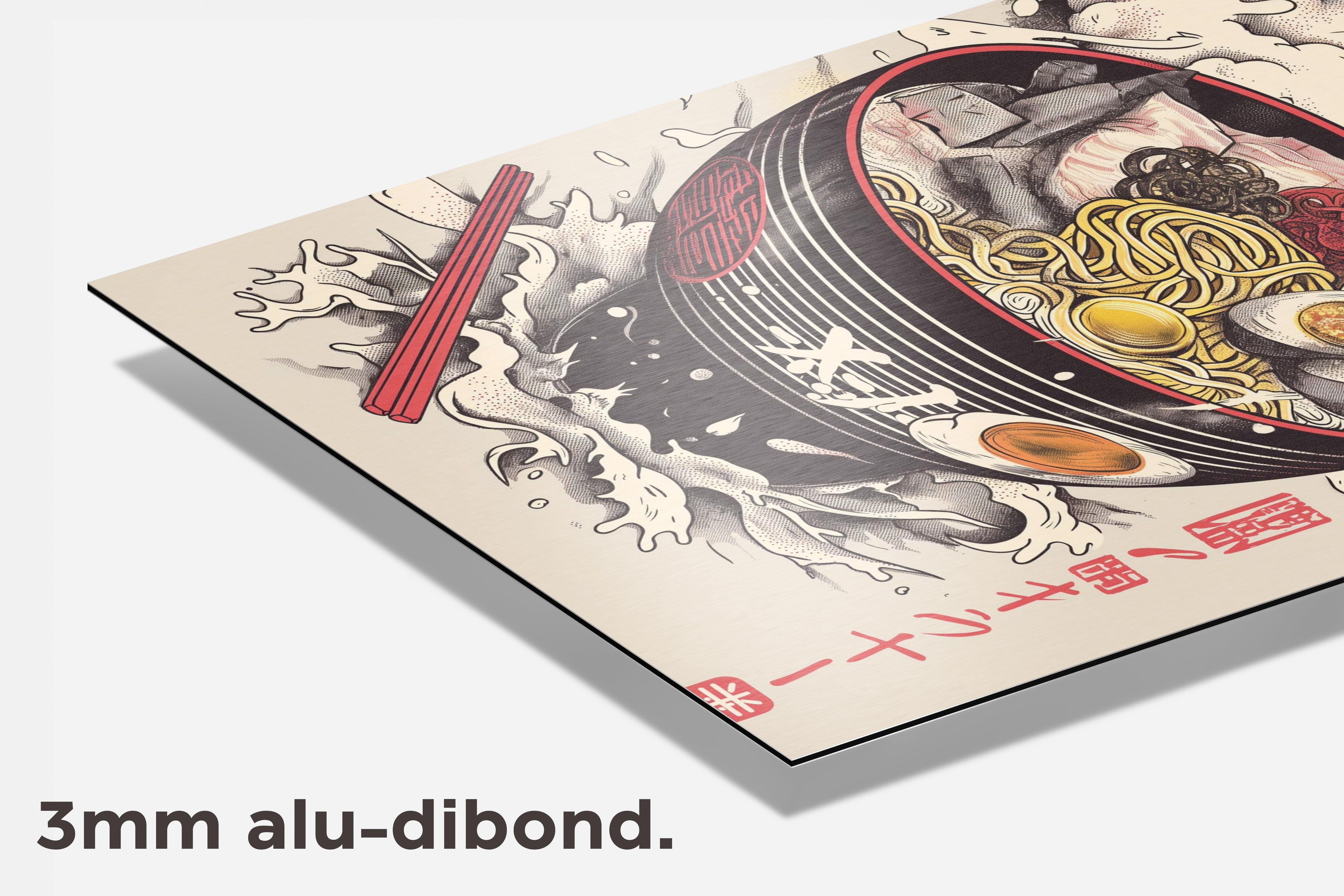 Ramen dibond detail