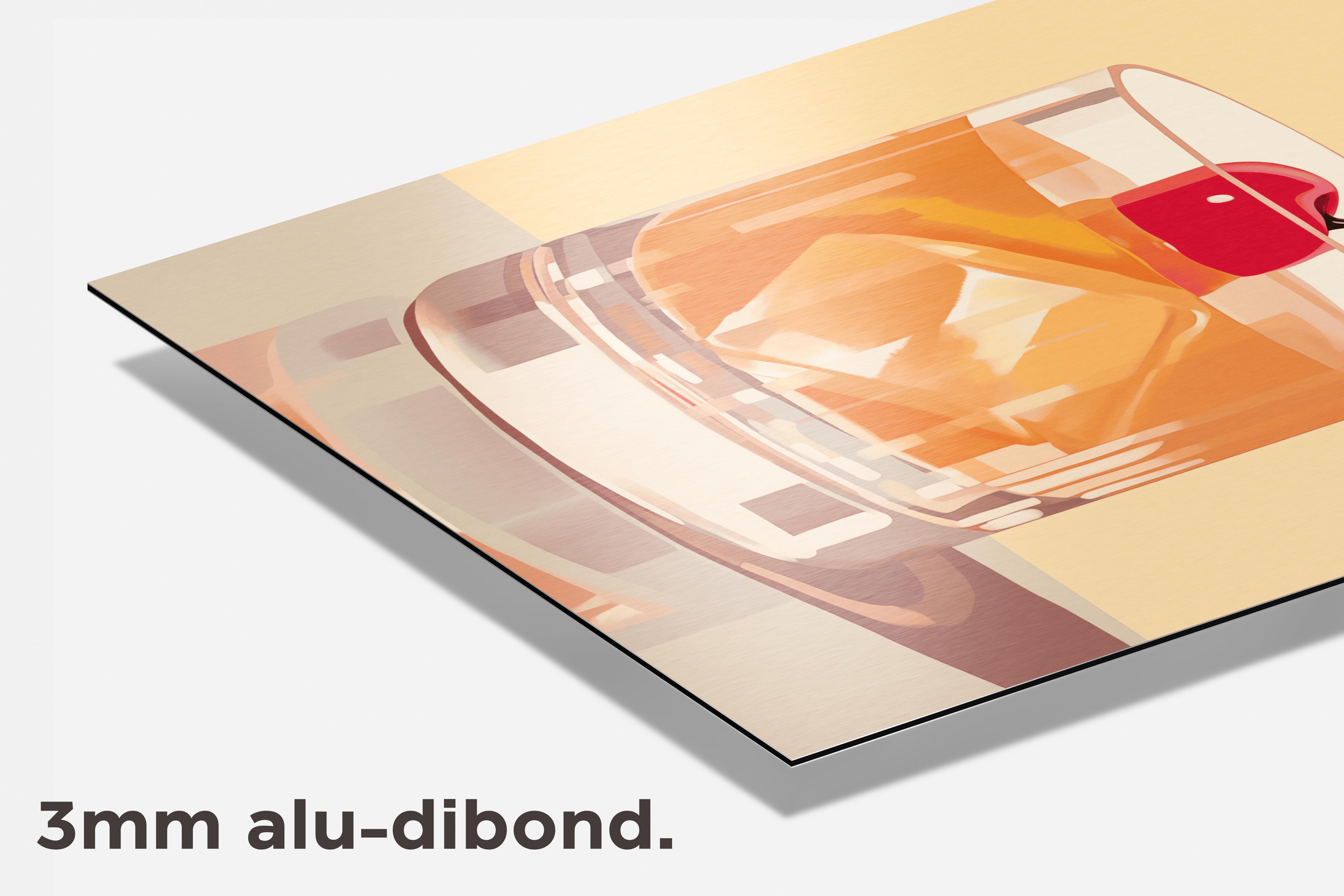 Whiskey Sour dibond detail