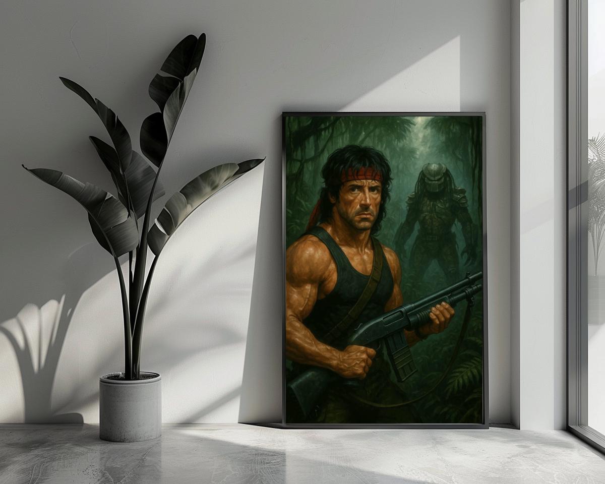 Rambo Predator poster van 25 Artstreet