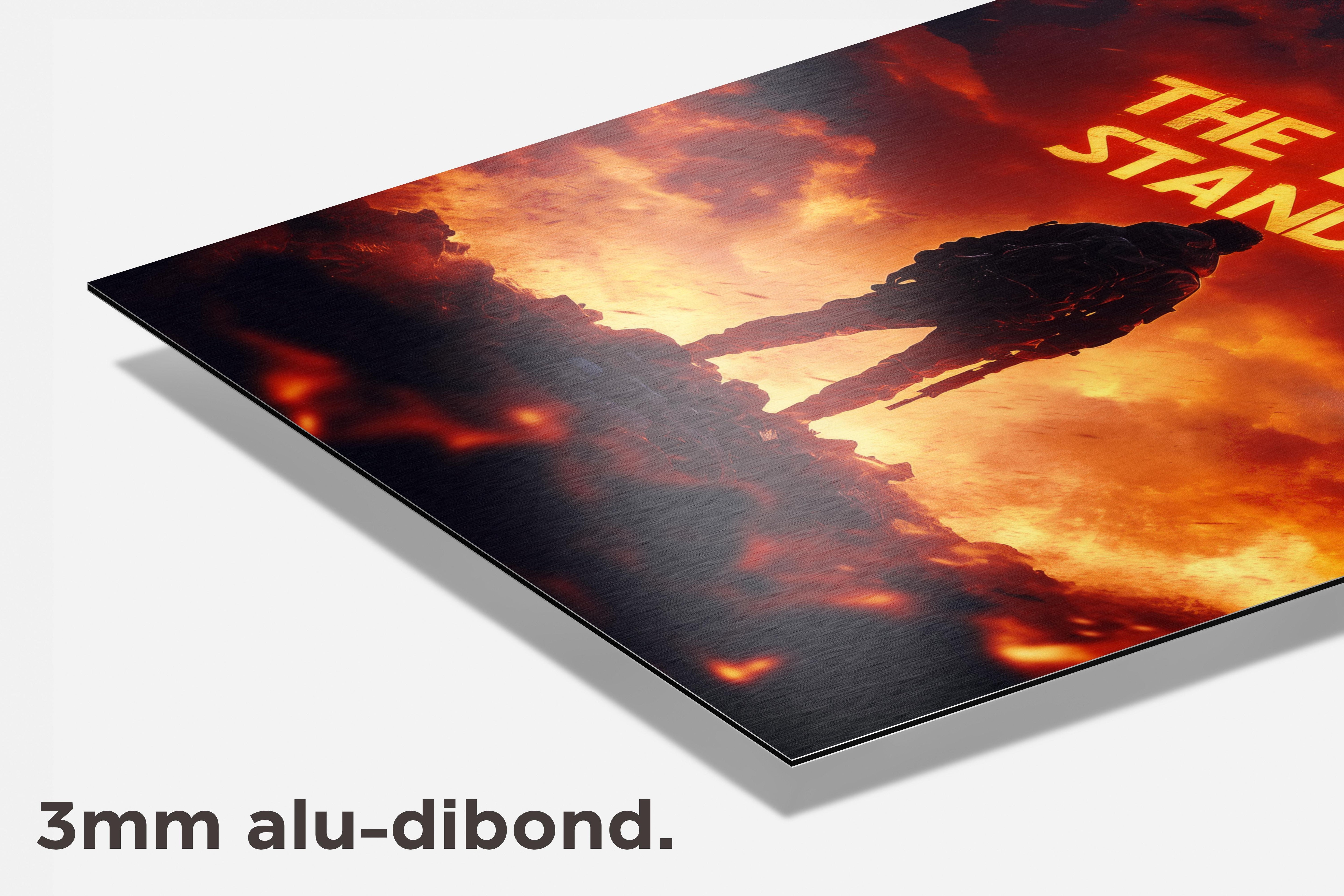 Last 1 Standing dibond detail