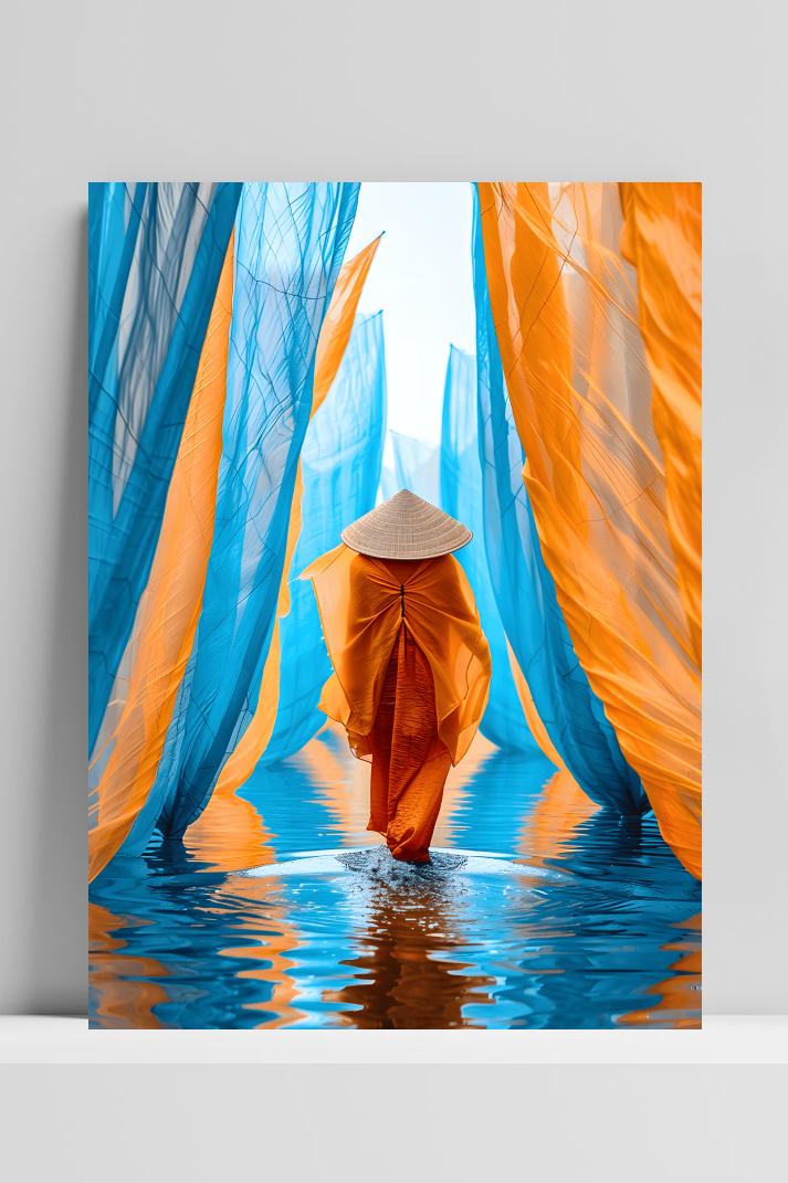 Waterwandeling op 3mm aluminium dibond