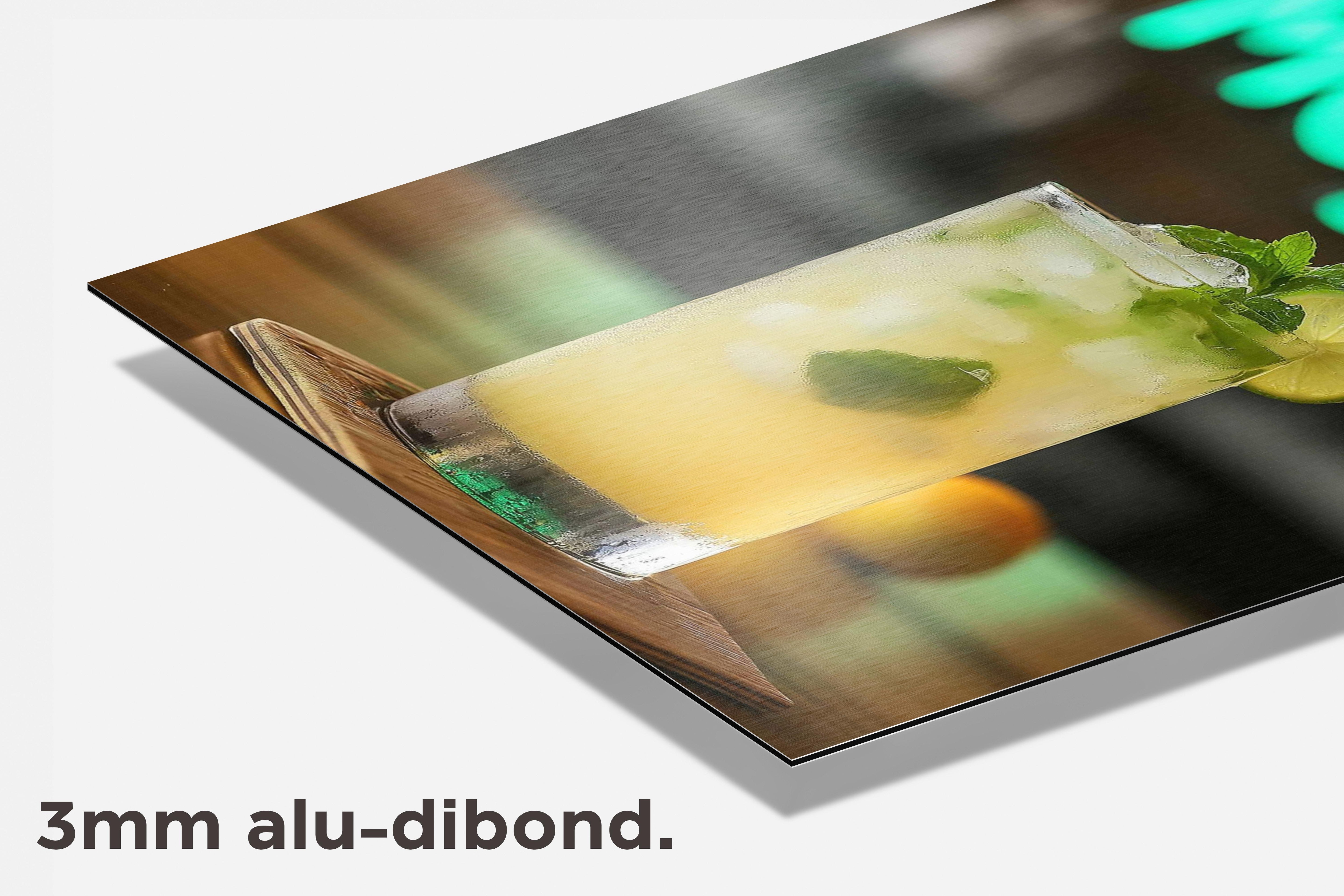 Mojito dibond detail