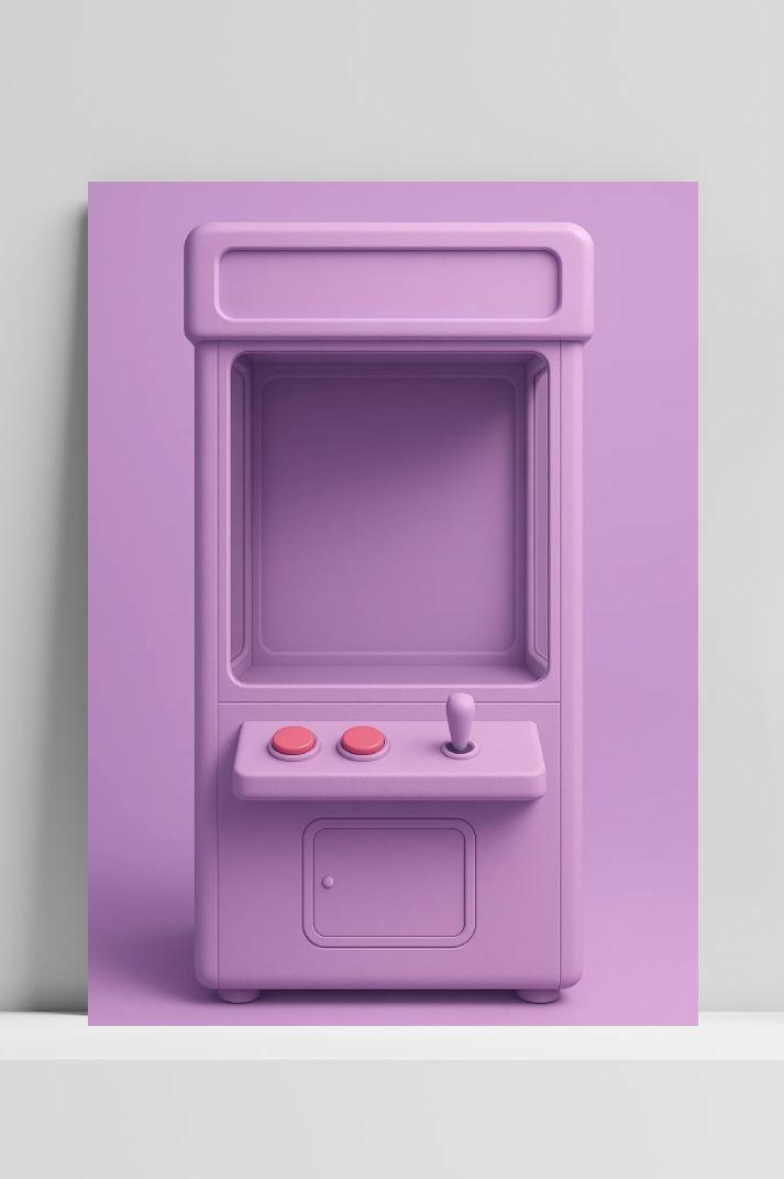 Game Arcade Minimalist poster van 25 Artstreet