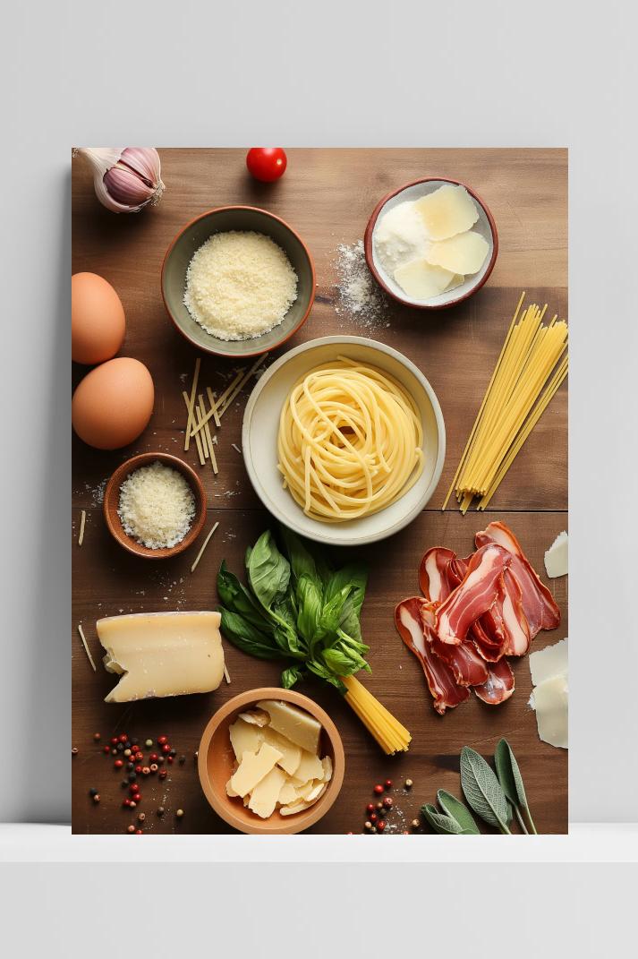 Carbonara op 3mm aluminium dibond