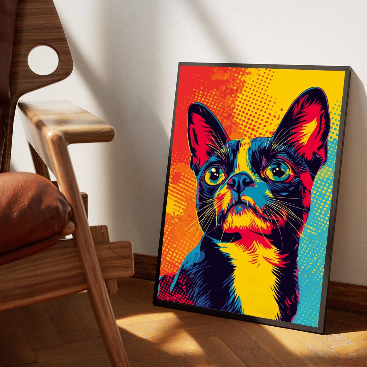 Terrier Dog Pop Art poster van 25 Artstreet