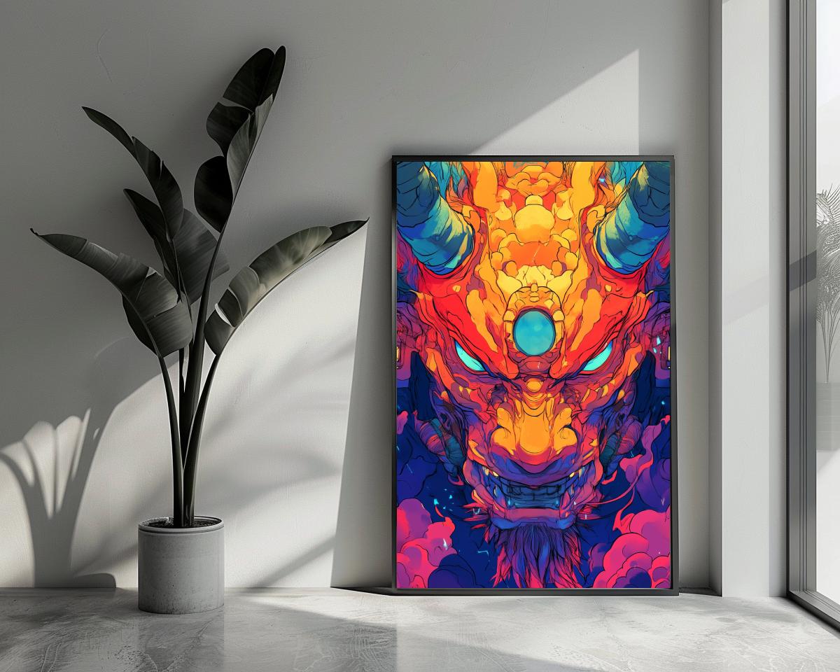 Mythical Beast poster van 25 Artstreet