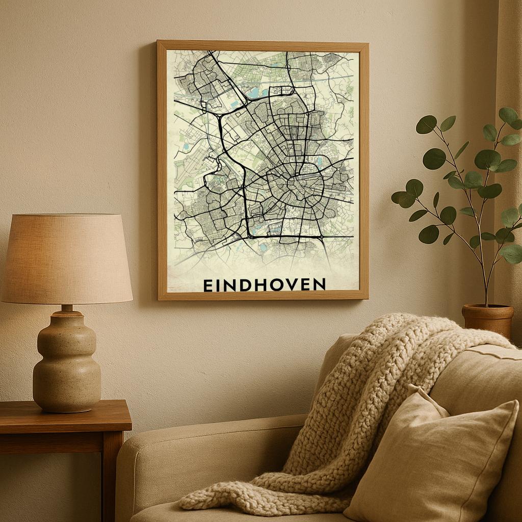 Eindhoven Vintage poster sfeerbeeld 2