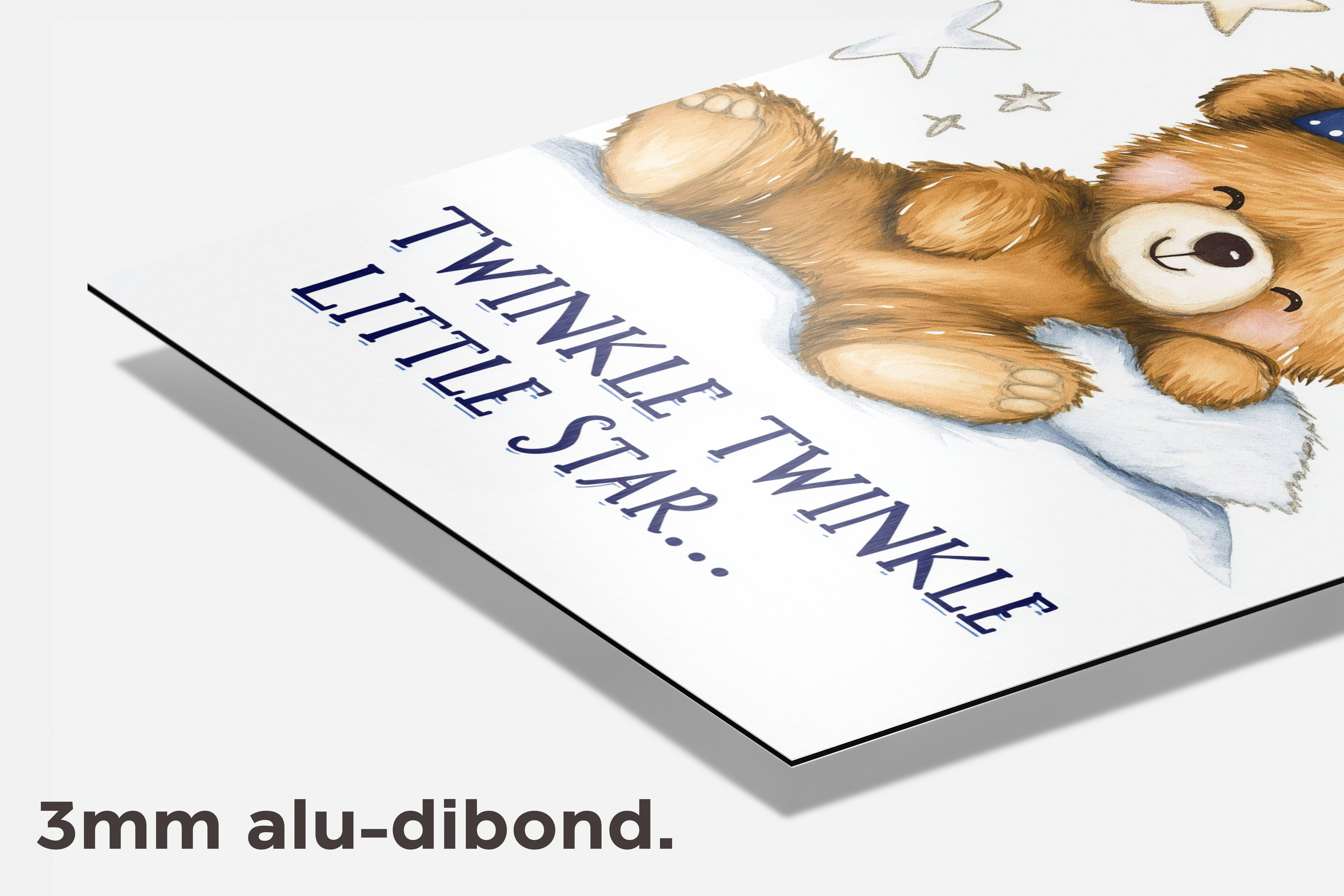 Twinkle Twinkle dibond detail