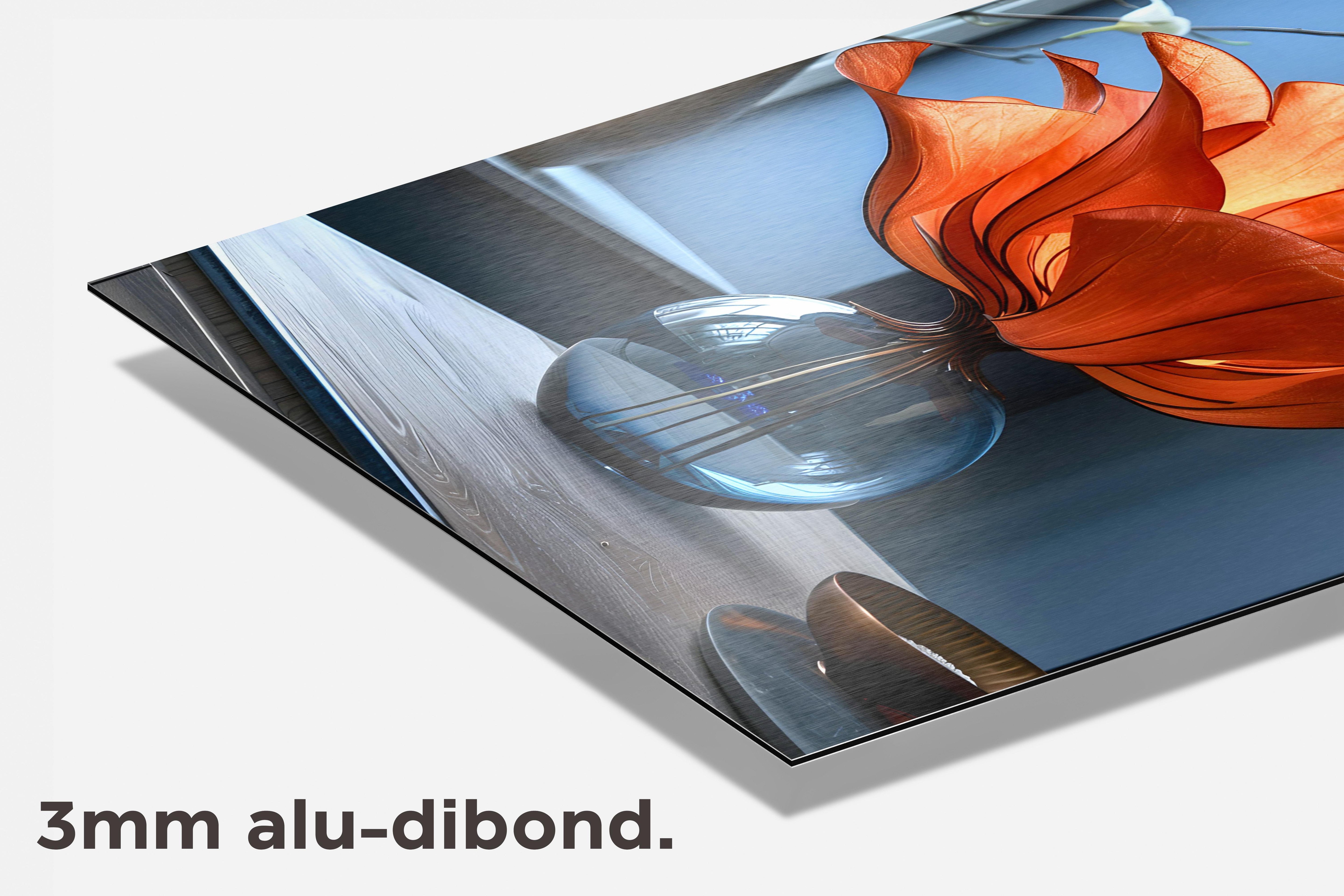 Vaas dibond detail