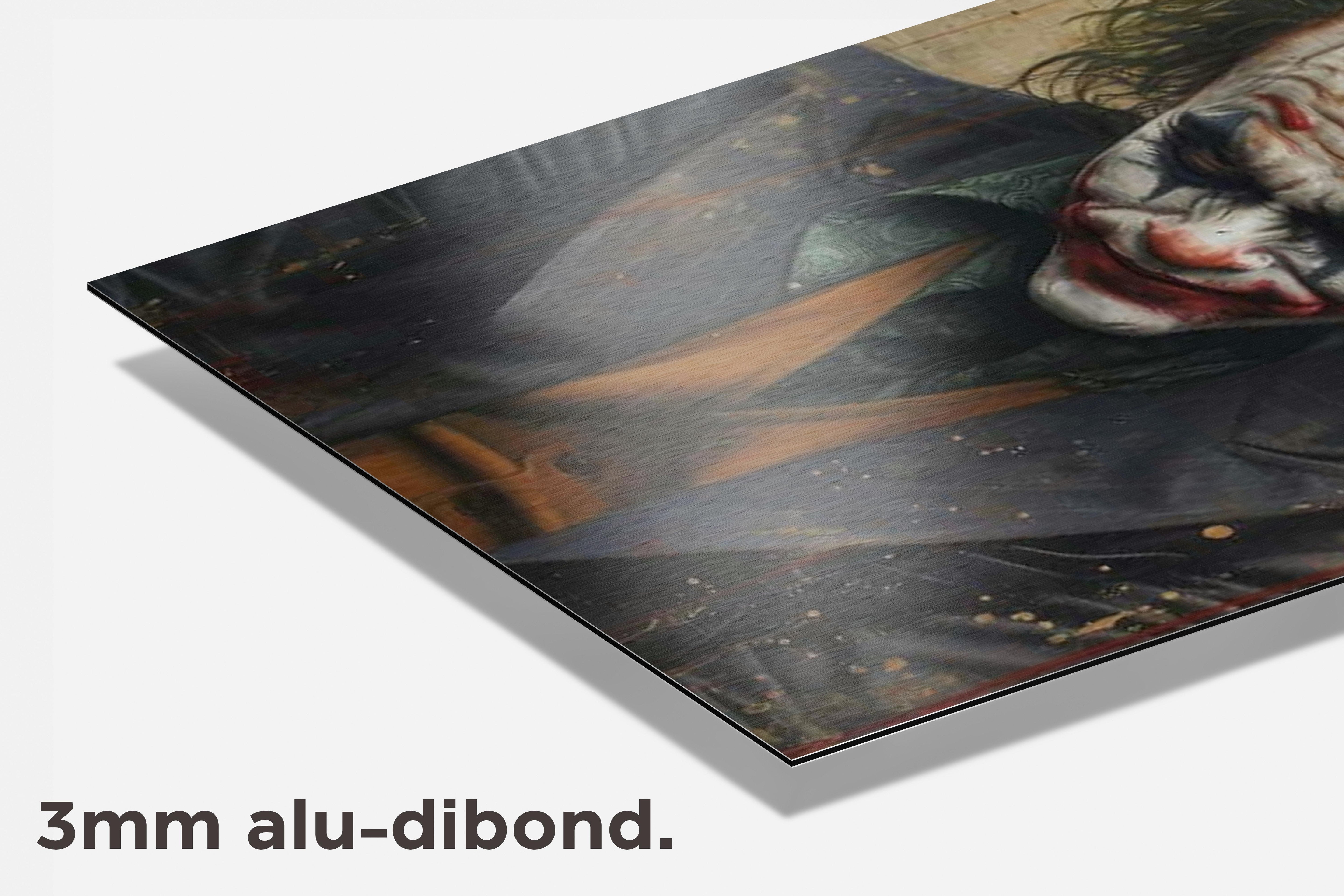 Joker Look dibond detail