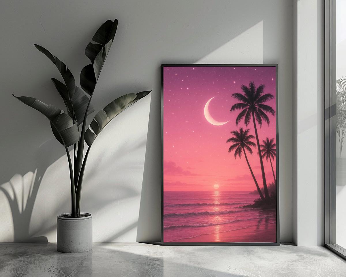 Tropical Beach poster van 25 Artstreet