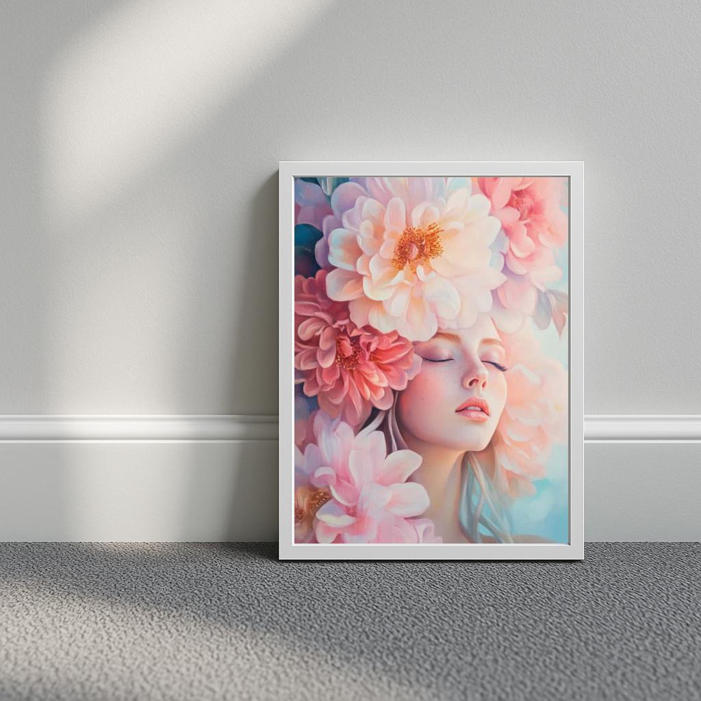 Portrait Flowers poster sfeerbeeld 3