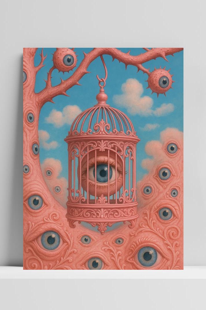 Eyes Cage Fantasy in interieur