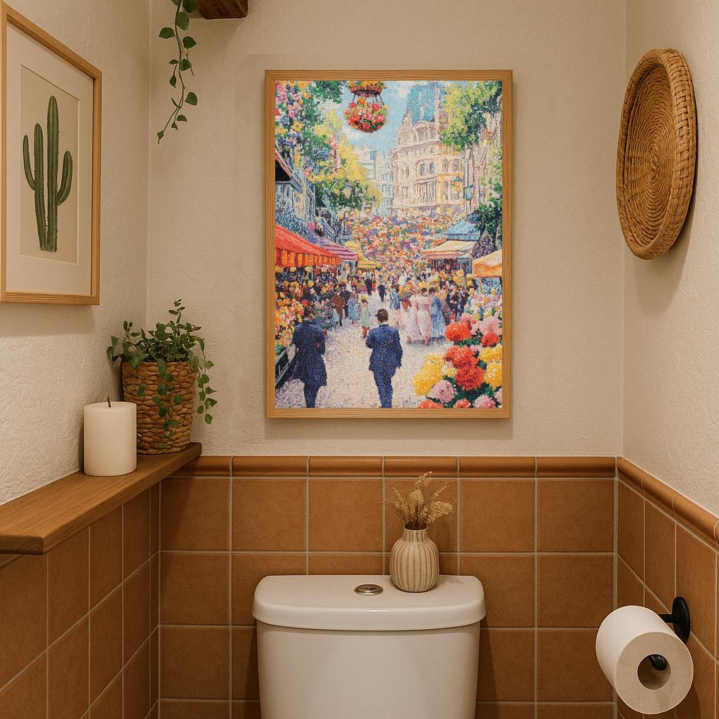 Dutch Flower Market poster sfeerbeeld 3