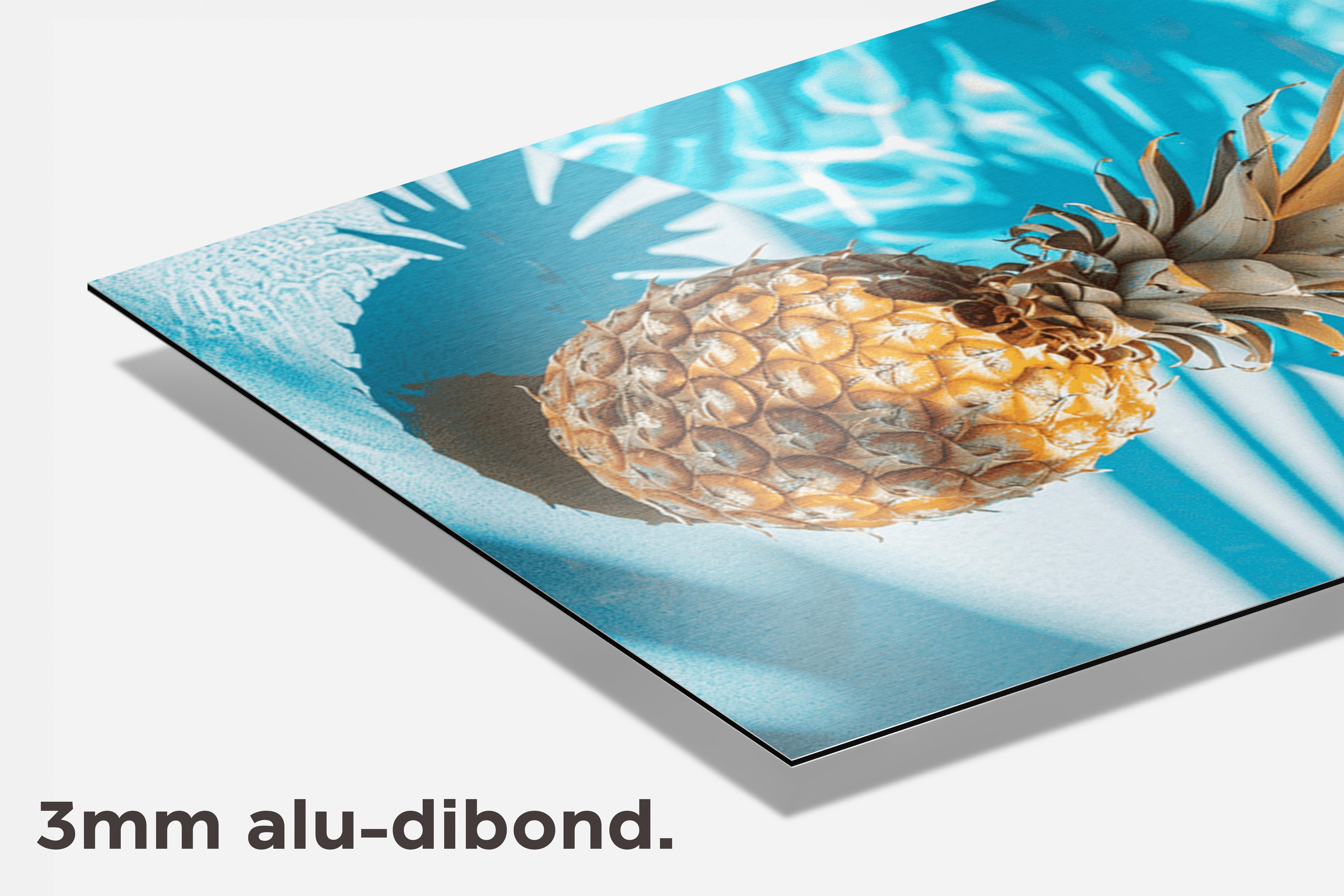 Ananas dibond detail