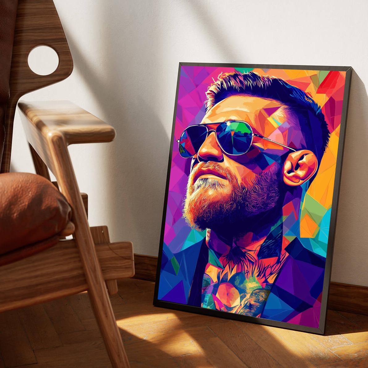 Conor McGregor Sunglasses dans un intérieur