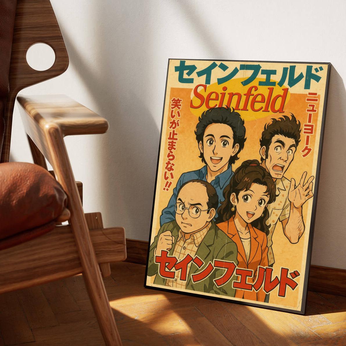 Seinfeld Sitcom Manga poster sfeerbeeld 1