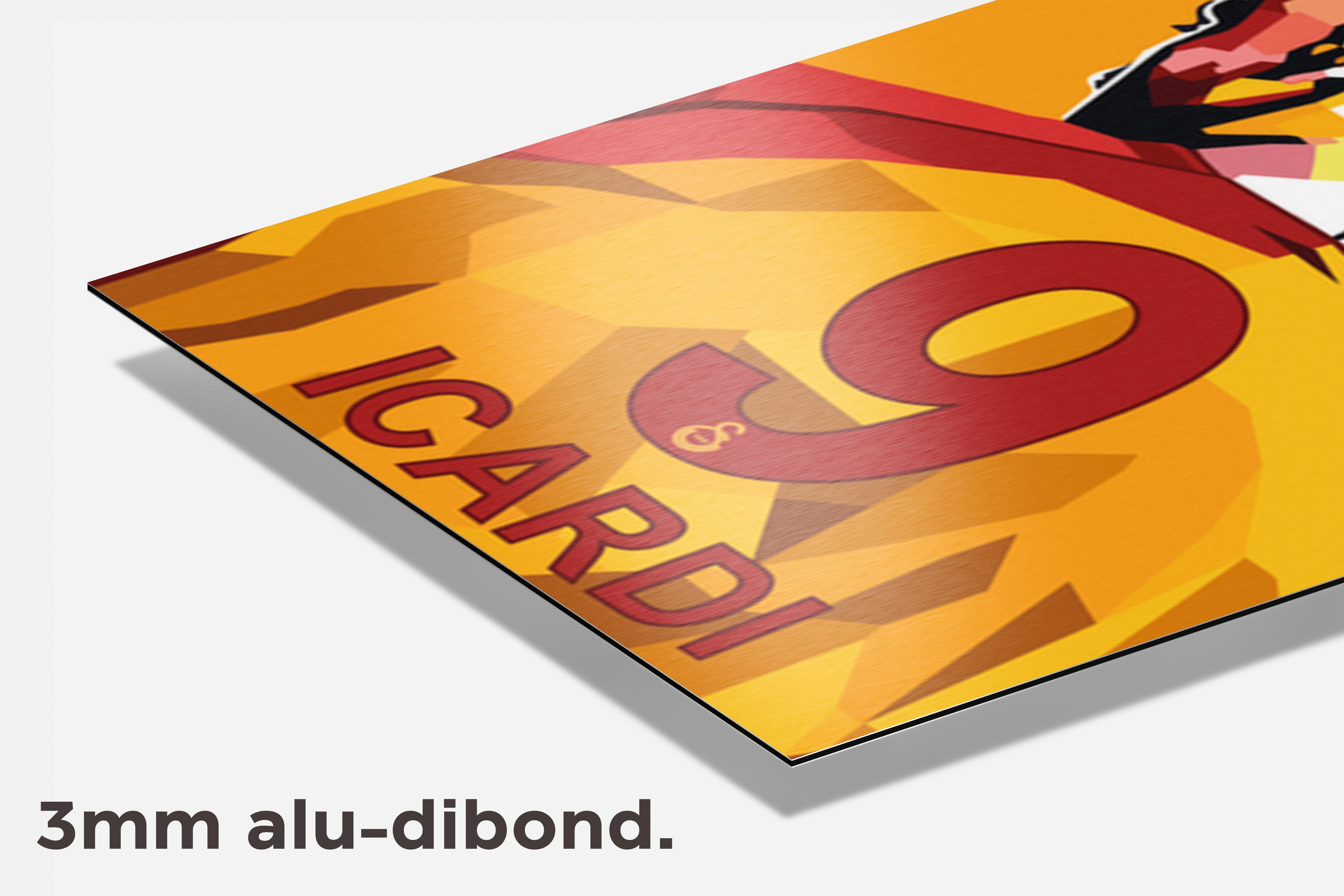 Icardi Galatasaray dibond detail