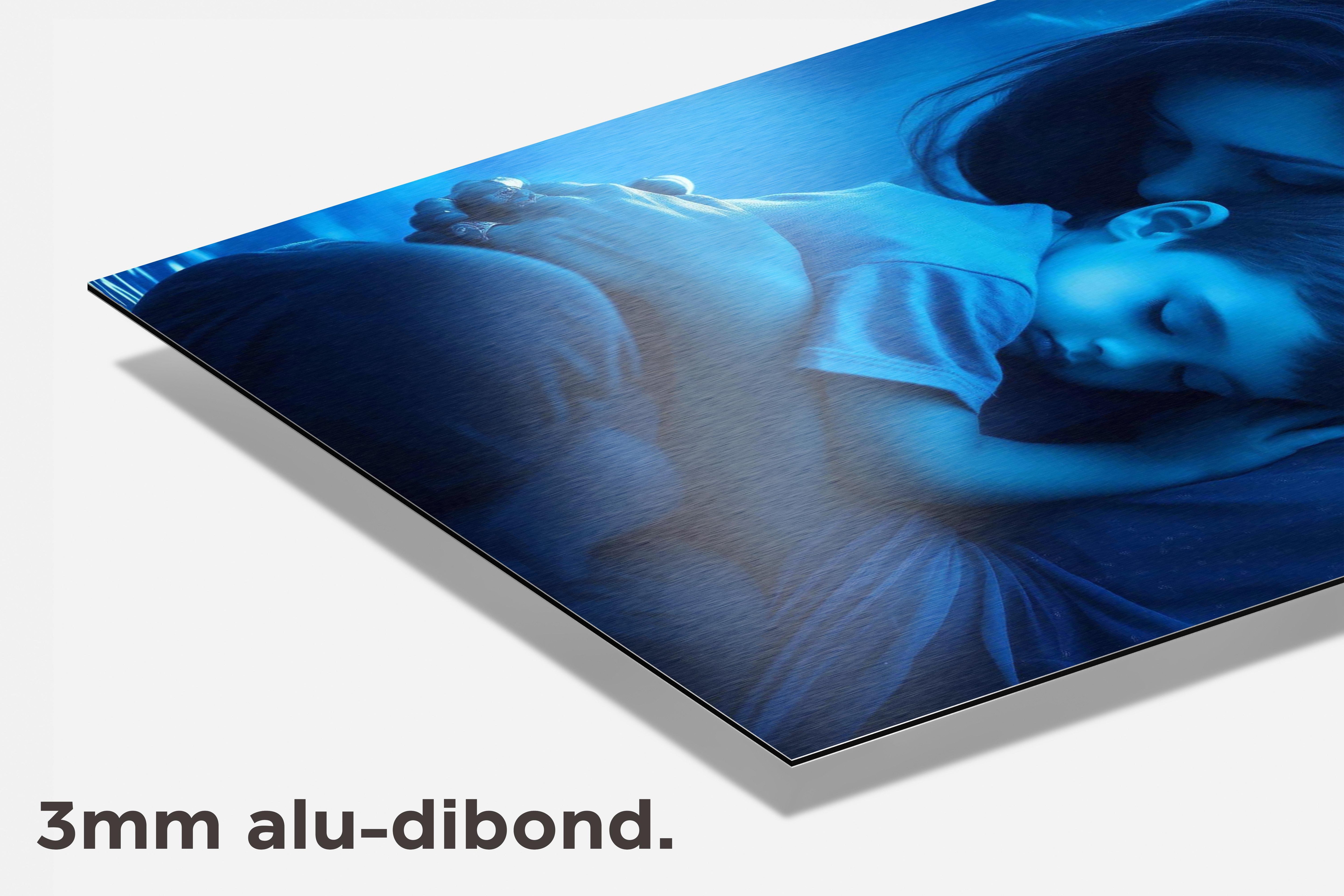 Moeder en Kind dibond detail