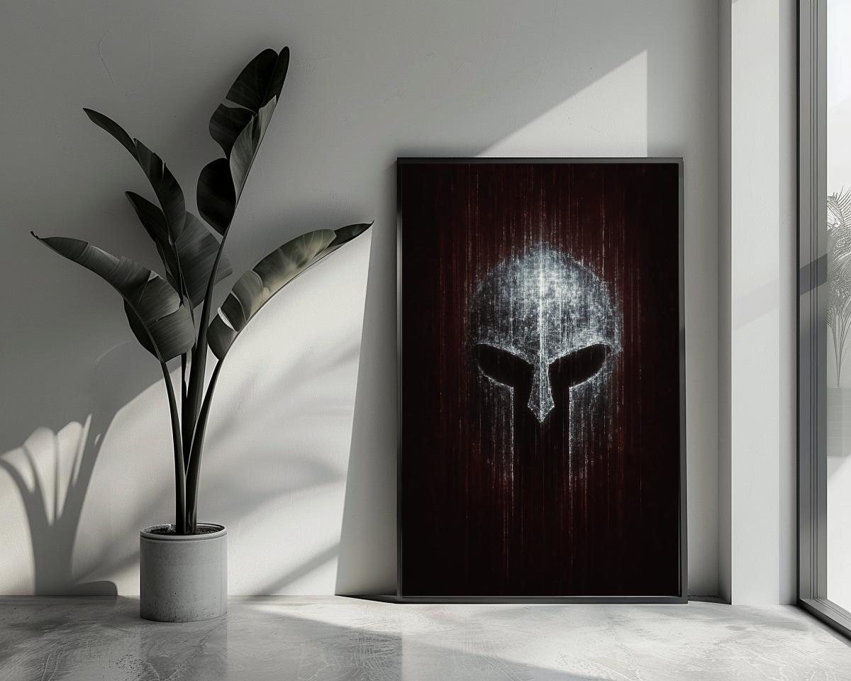 Spartan Helmet poster van 25 Artstreet