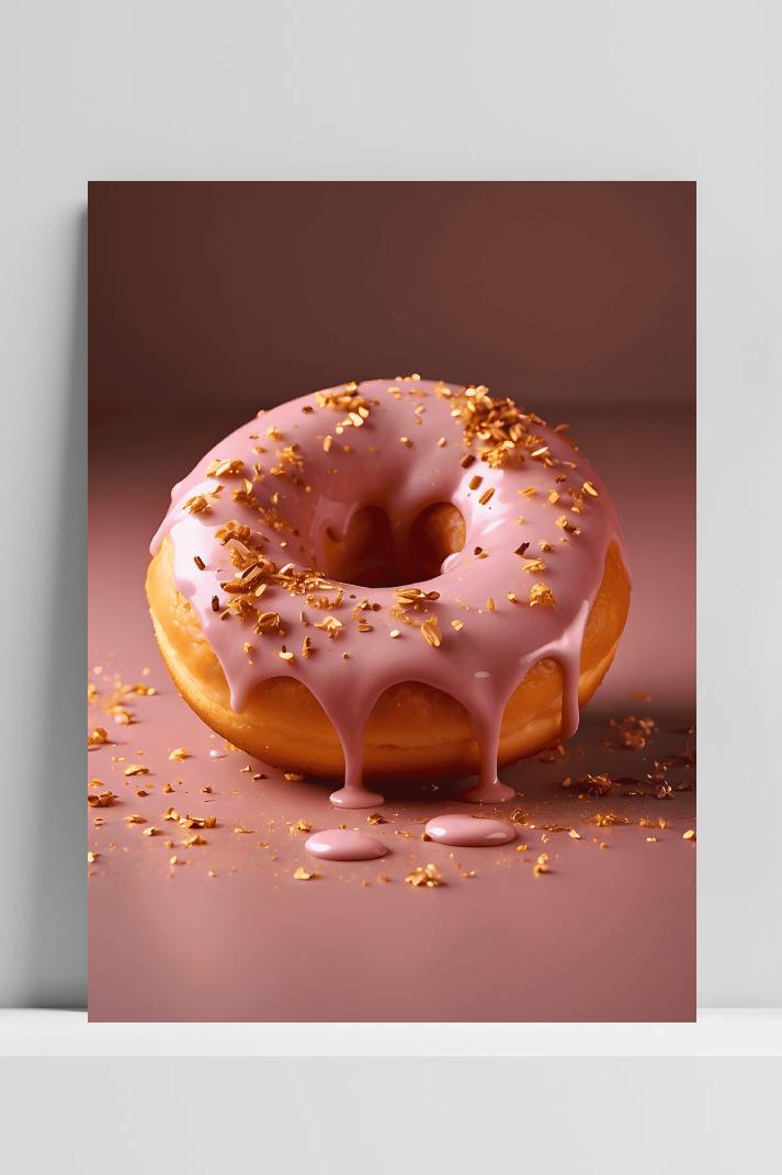 Donut Glazuur op 3mm aluminium dibond