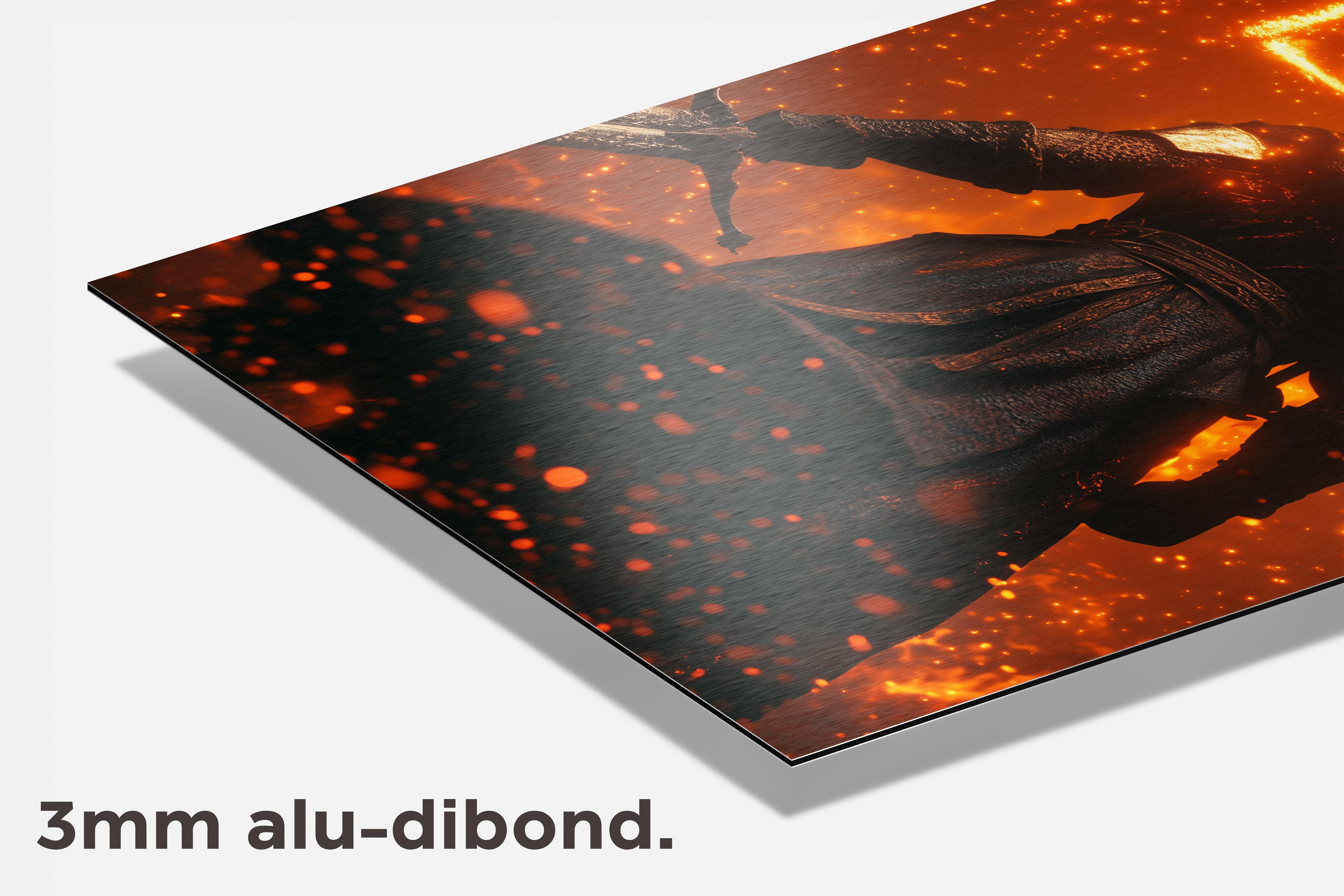 Forge Your Legacy dibond detail
