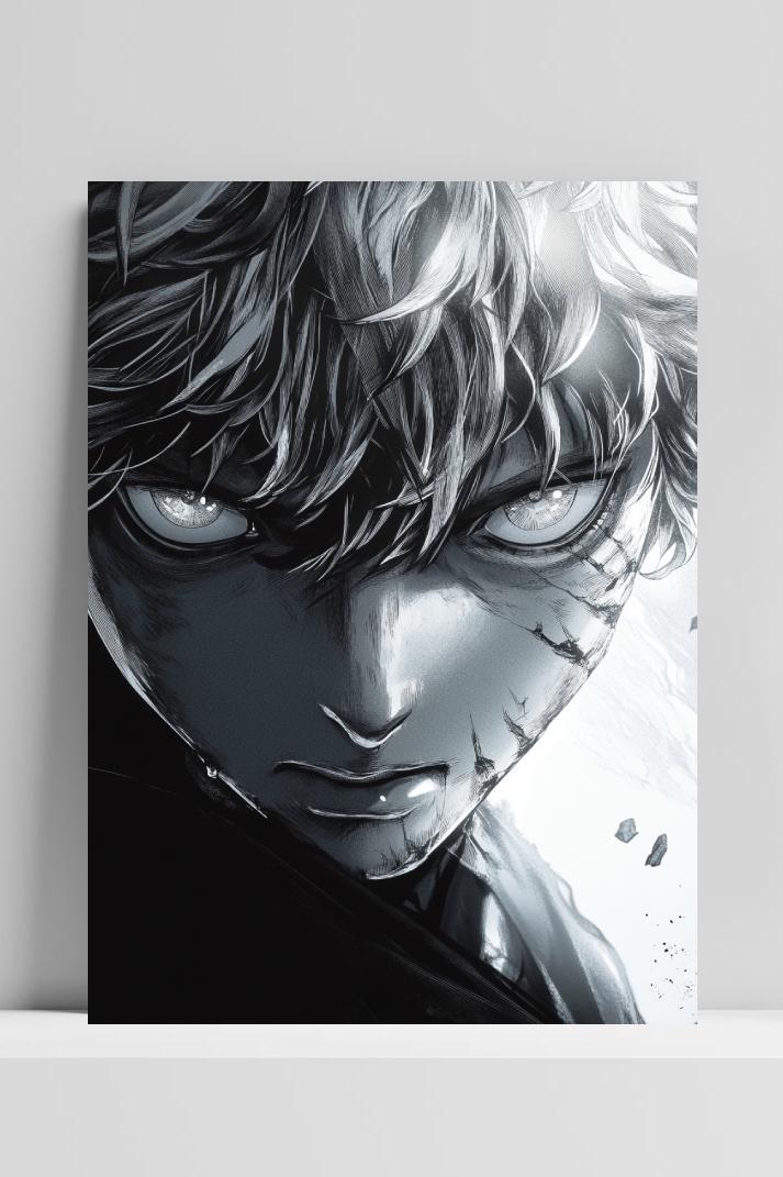 Boy Manga Eyes Expressive in interieur