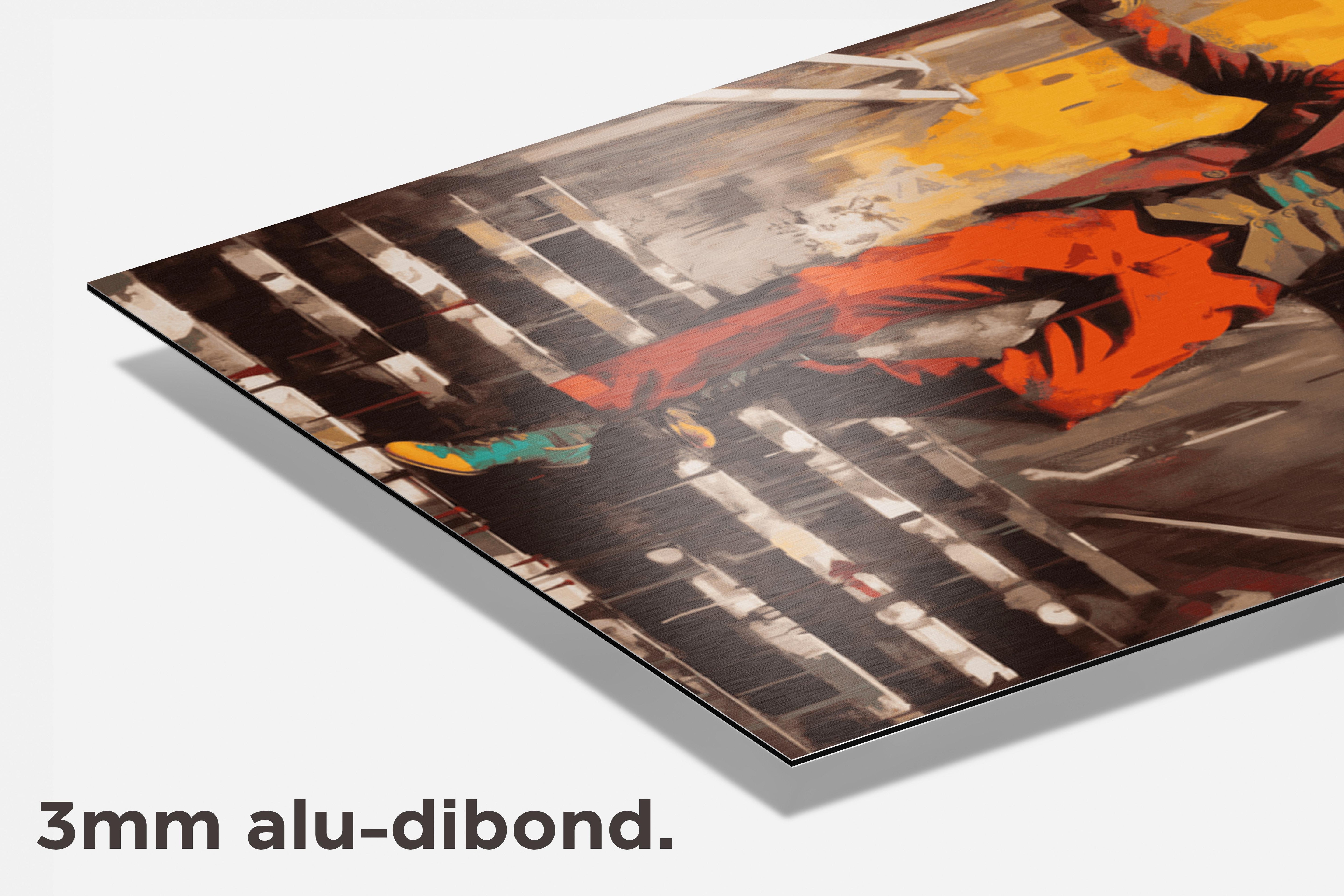 The Joker Trap dibond detail