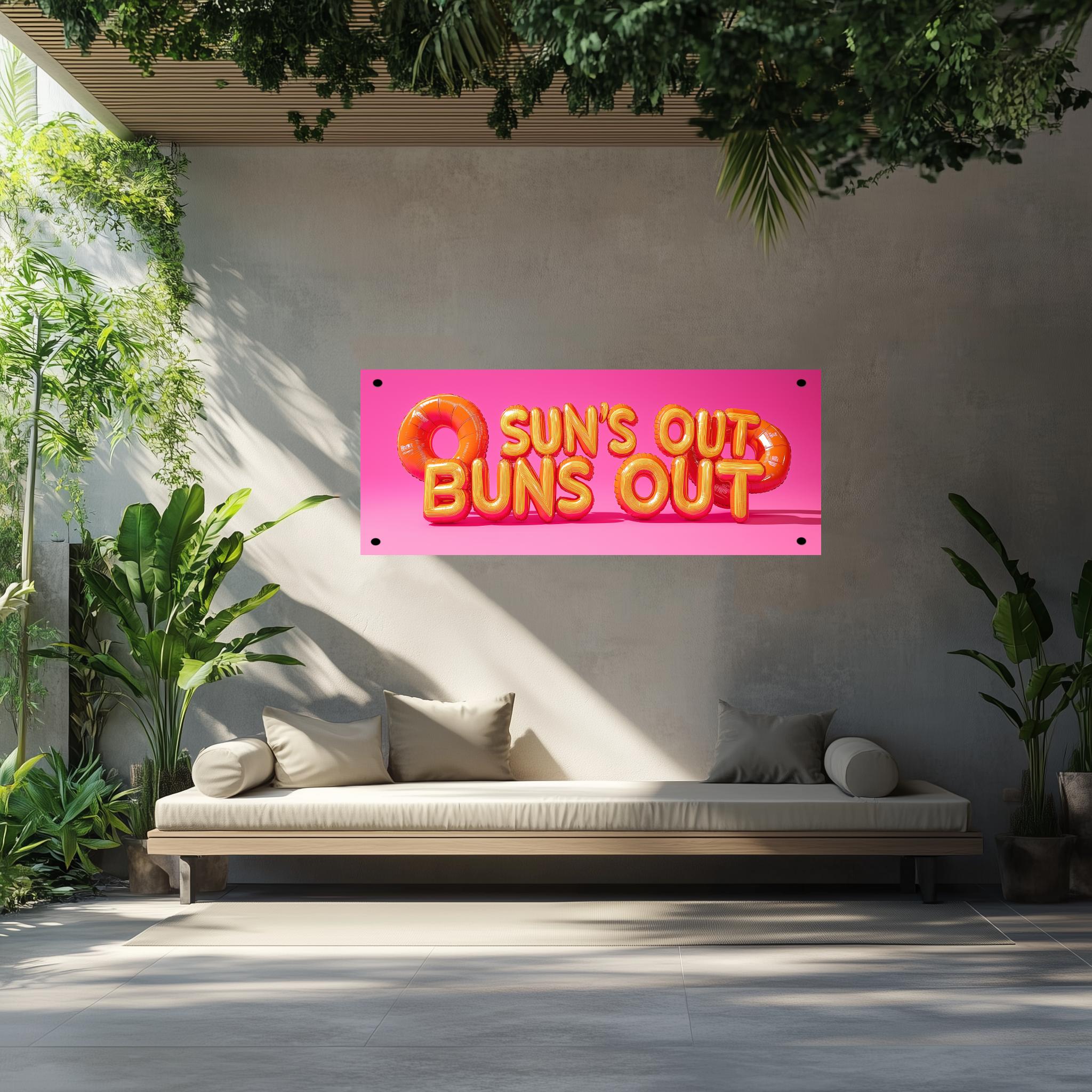 Tuinposter Zon Uit sfeerbeeld 4