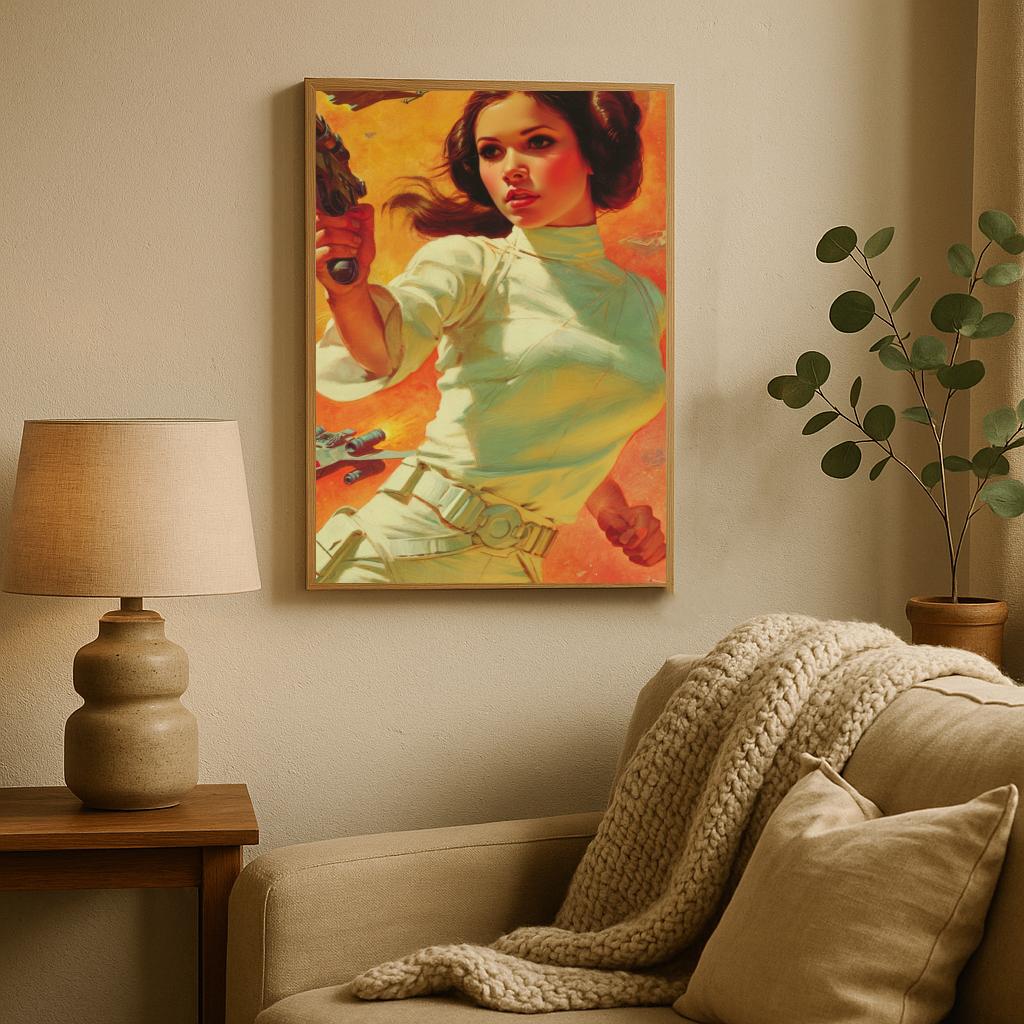 Princess Leia Star Wars poster sfeerbeeld 2