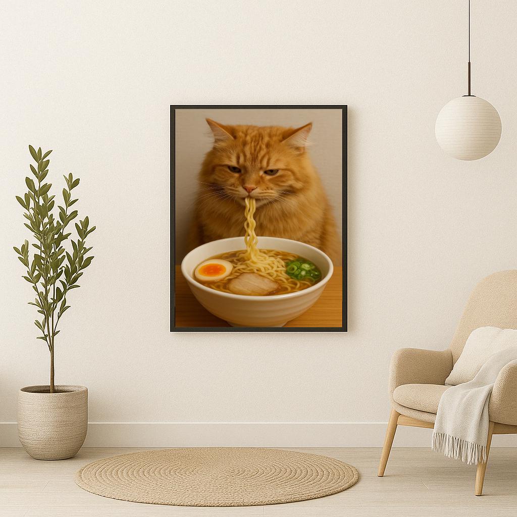 Cat Ramen poster sfeerbeeld 2