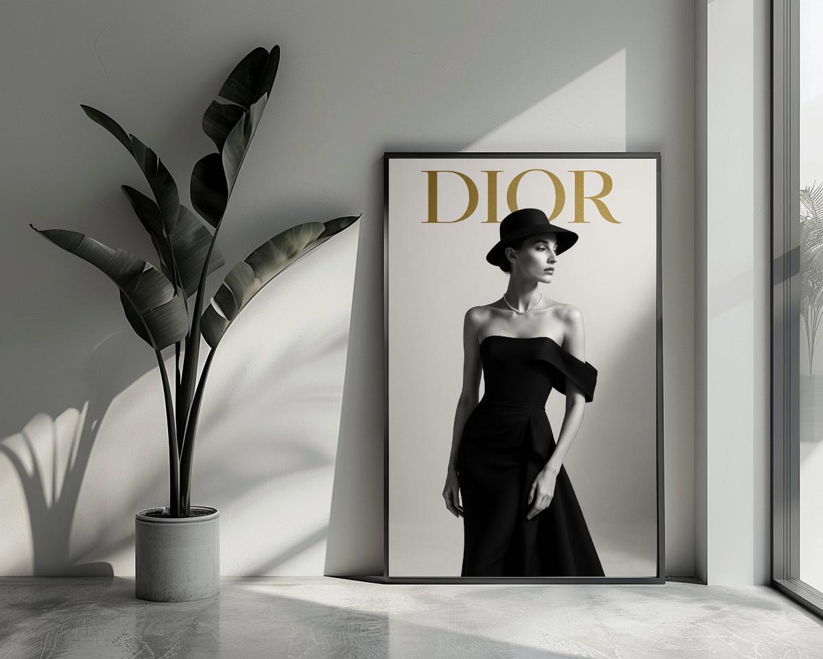 Dior Fashion poster van 25 Artstreet