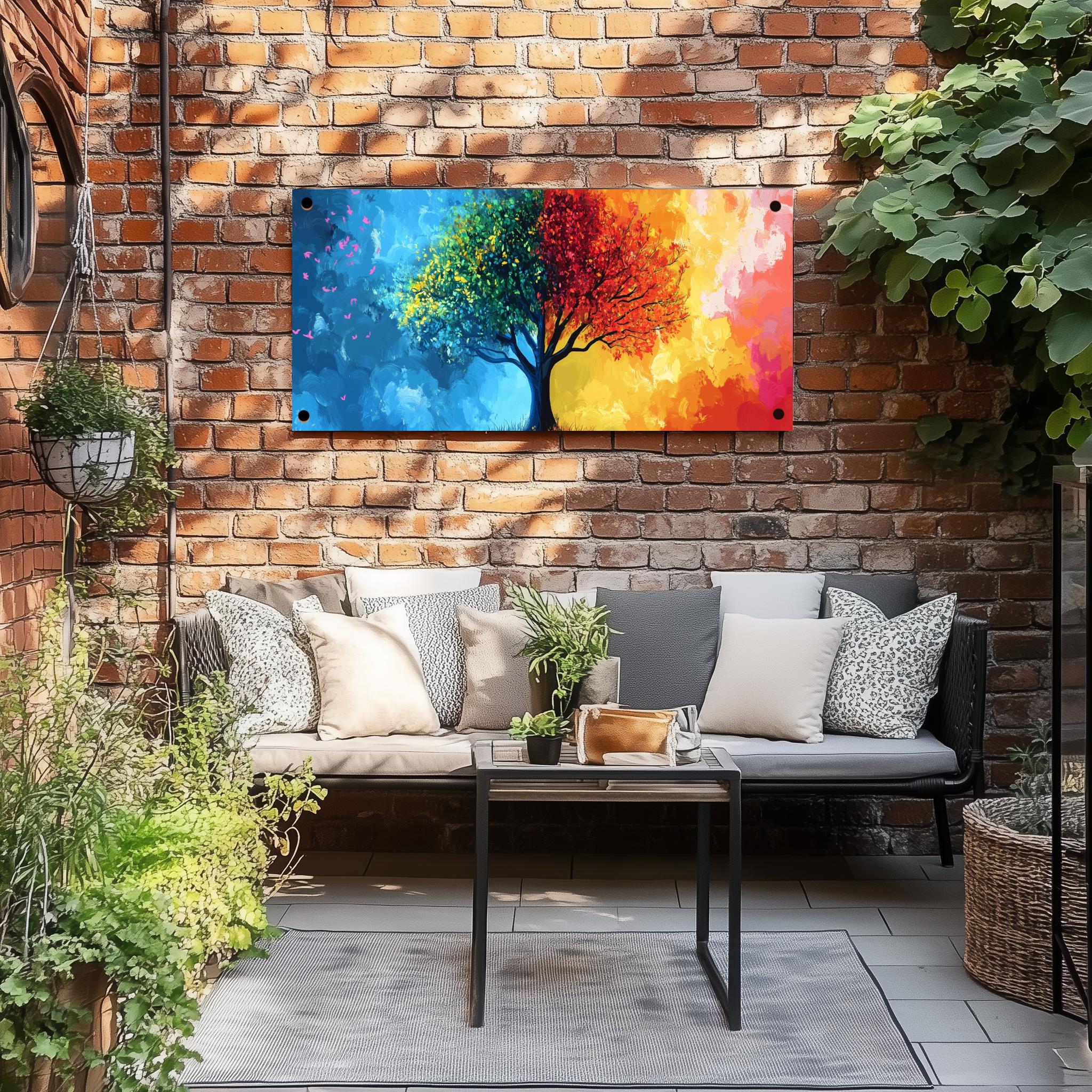 Tuinposter Boom sfeerbeeld 2