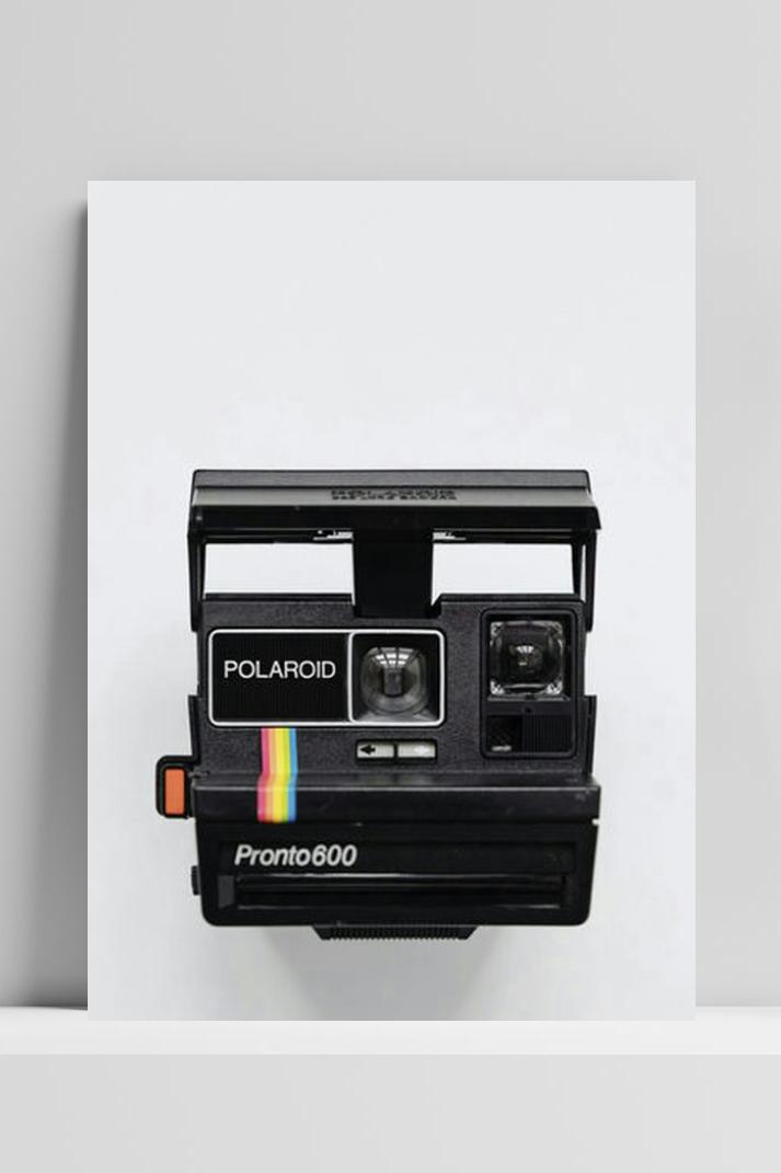 Polaroid op 3mm aluminium dibond