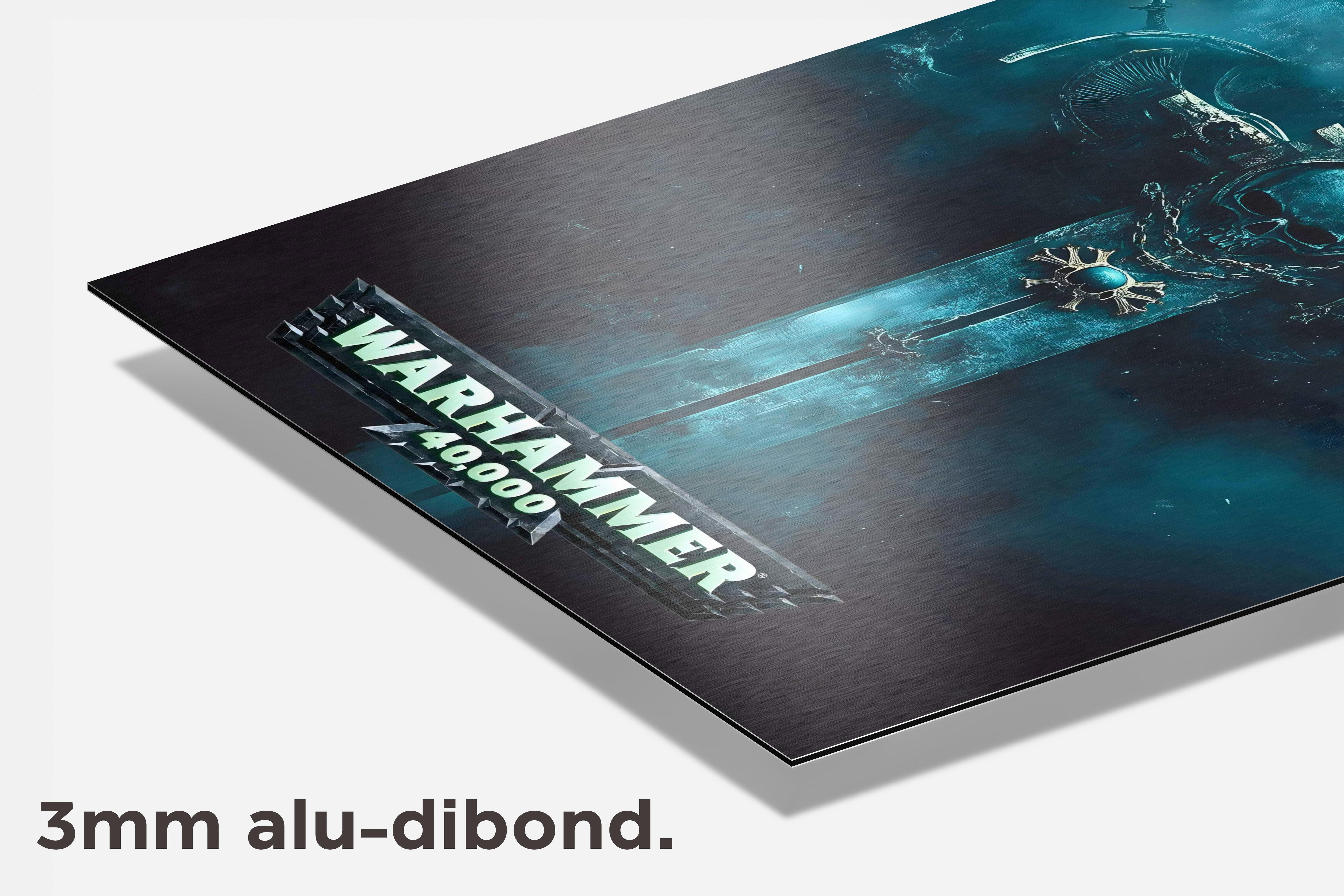 Warhammer 40k dibond detail
