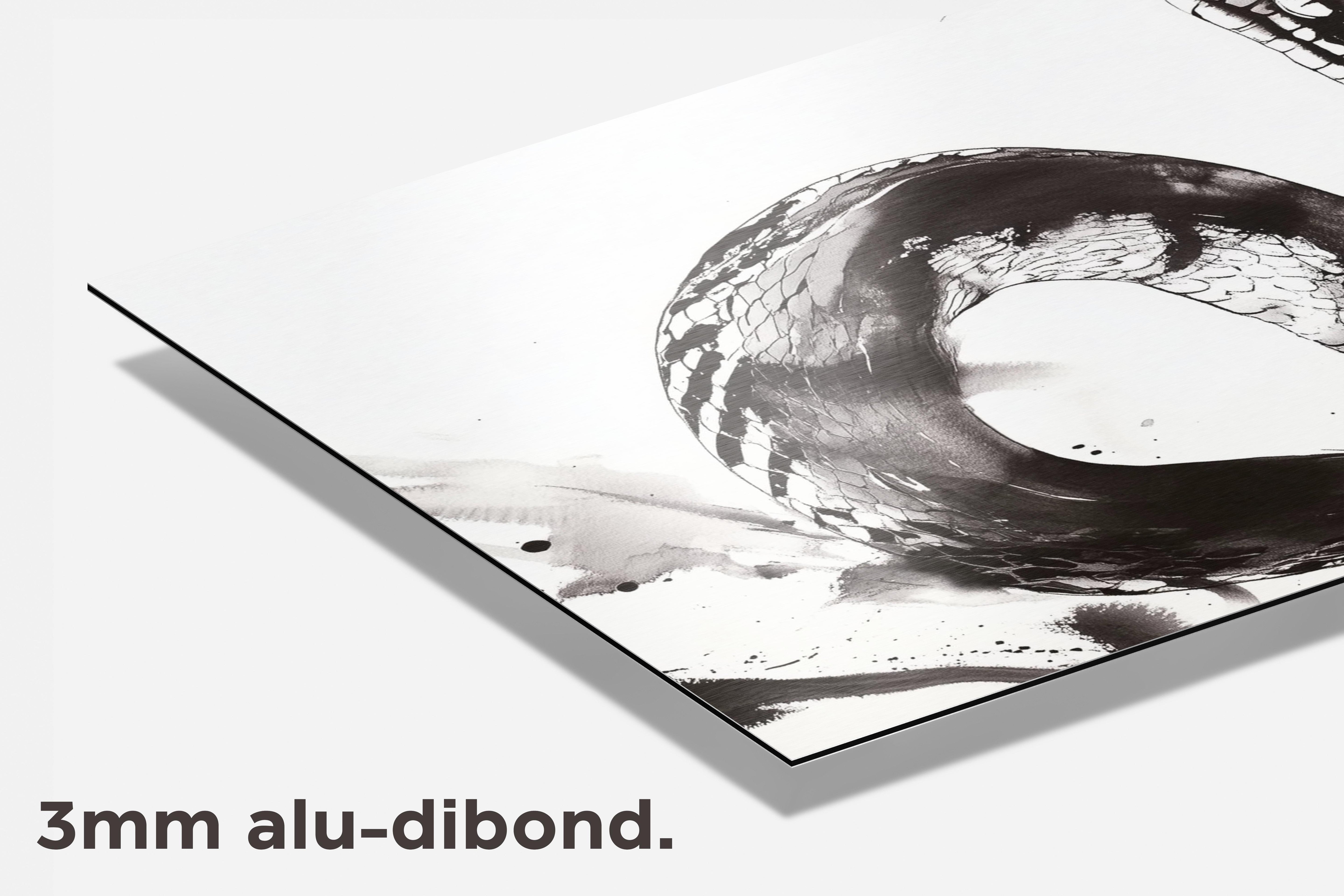 Slangenkunst dibond detail