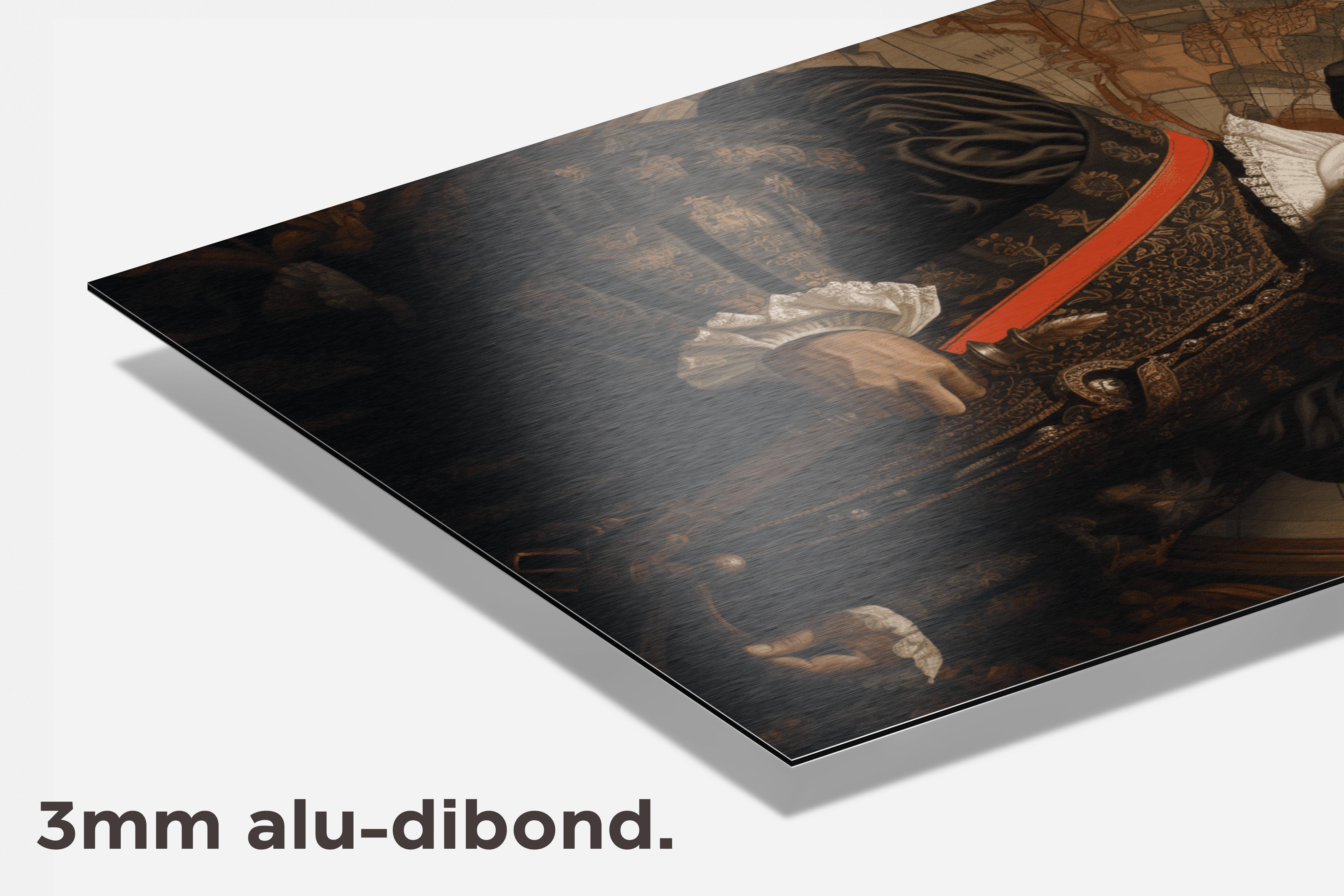 Vasco da Gama dibond detail