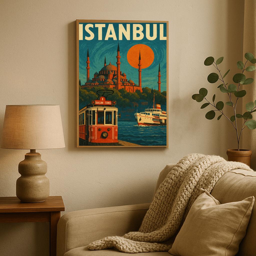 Istanbul Art Text poster sfeerbeeld 2