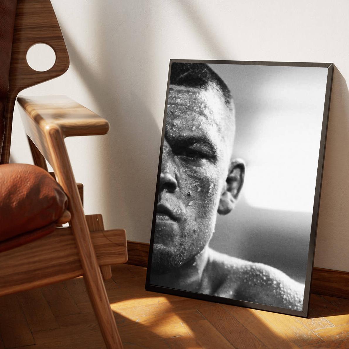 Nate Diaz B&W poster sfeerbeeld 1