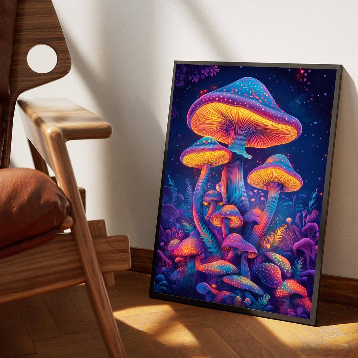 Mushrooms poster van 25 Artstreet