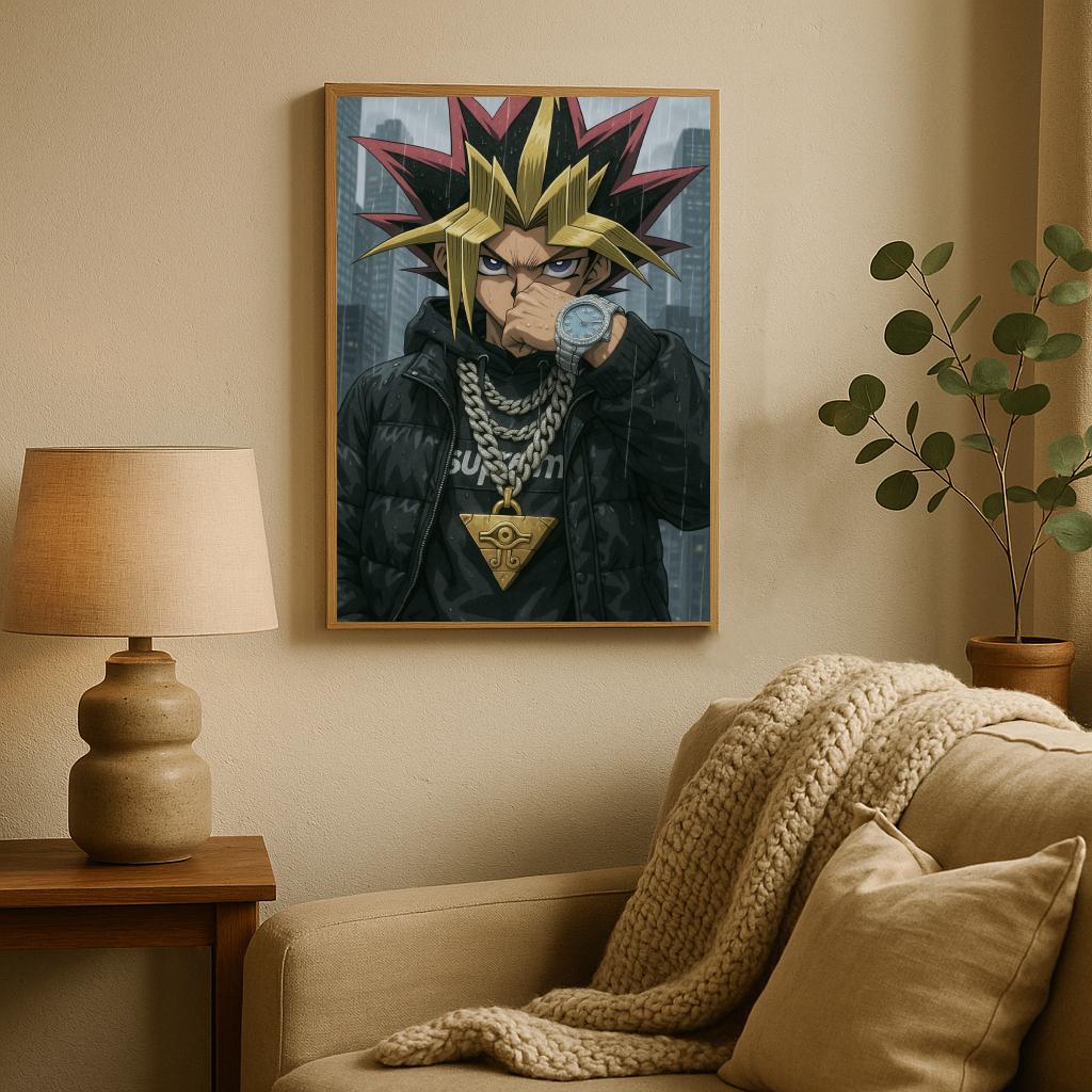 Yami Yugi Yu-Gi-Oh Fashion poster sfeerbeeld 2