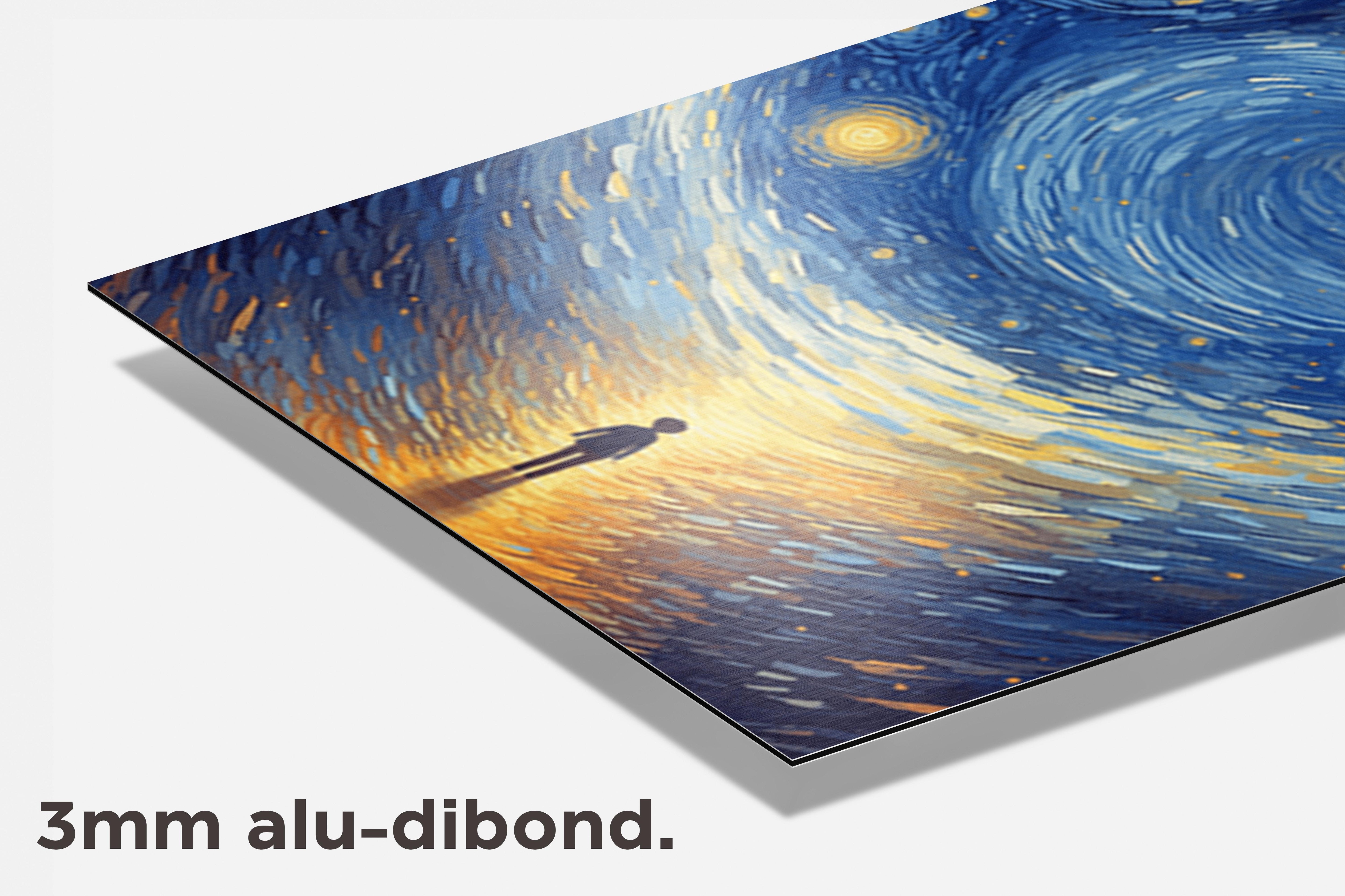 Starry Night dibond detail